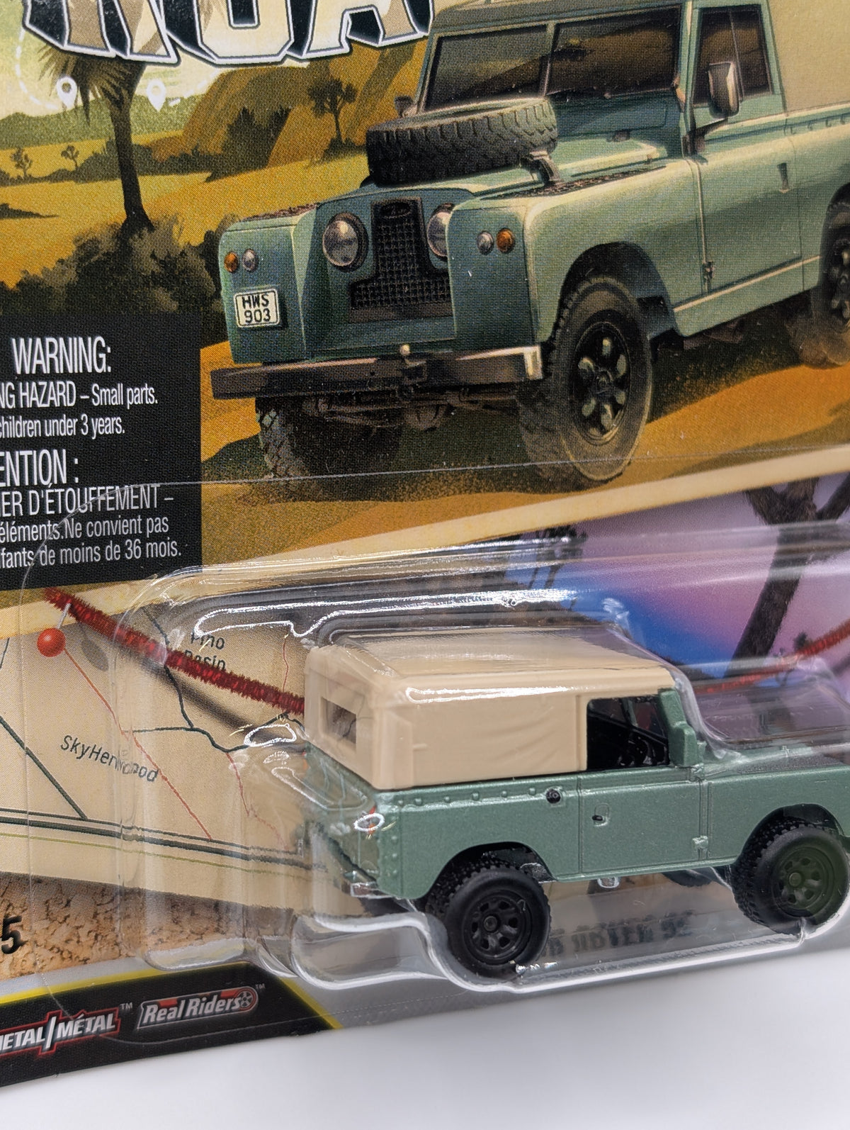 Hot Wheels Road Trip Land Rover S2