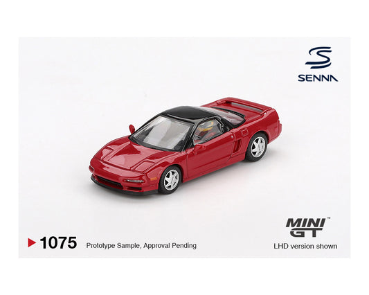 Mini GT 1:64 Honda NS-X Prototype Midship Sports 1989 Ayrton Senna w/ Figure- Mijo Exclusives
