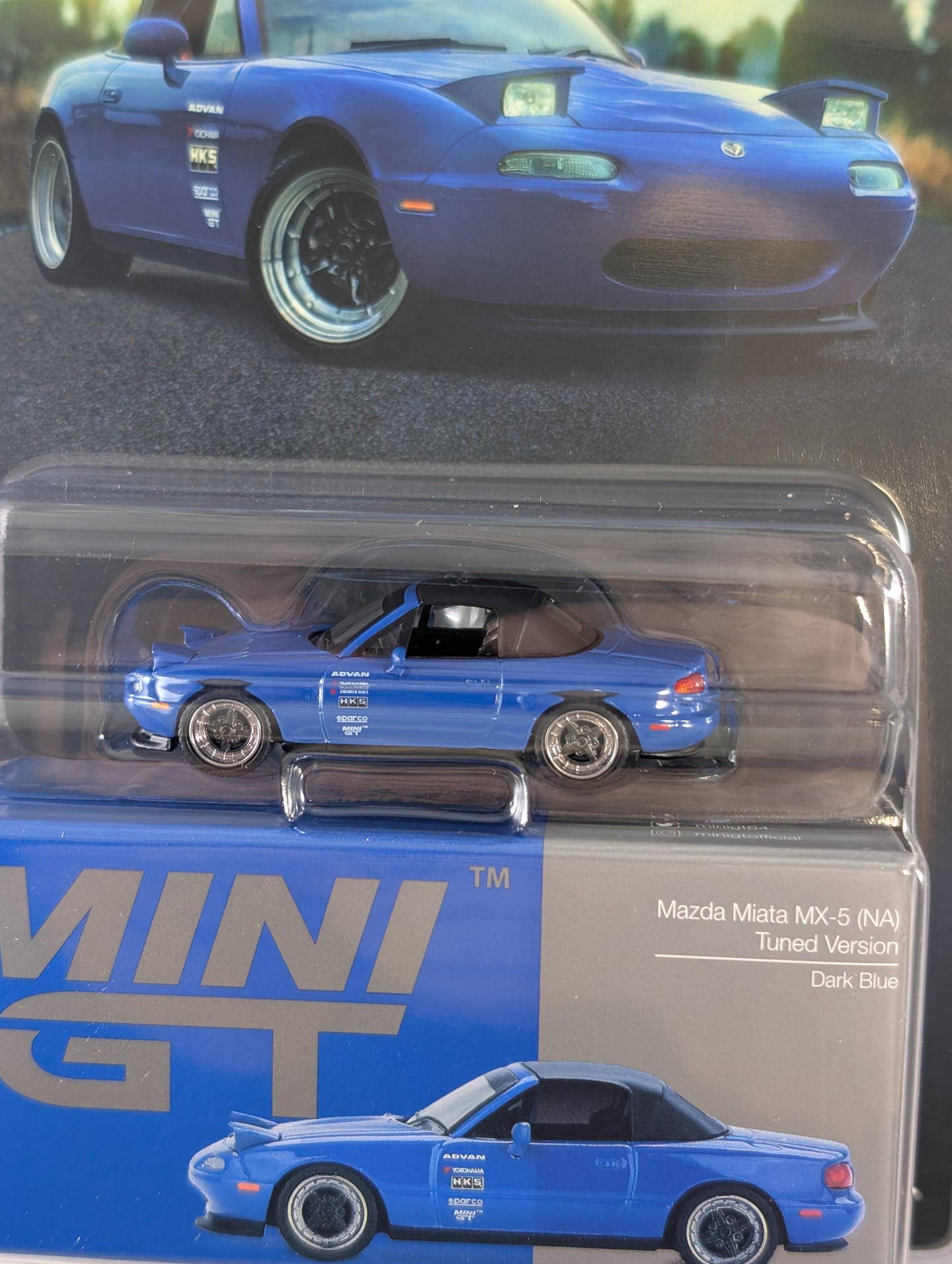 Mini GT Mazda Miata MX5 NA Tuned Version