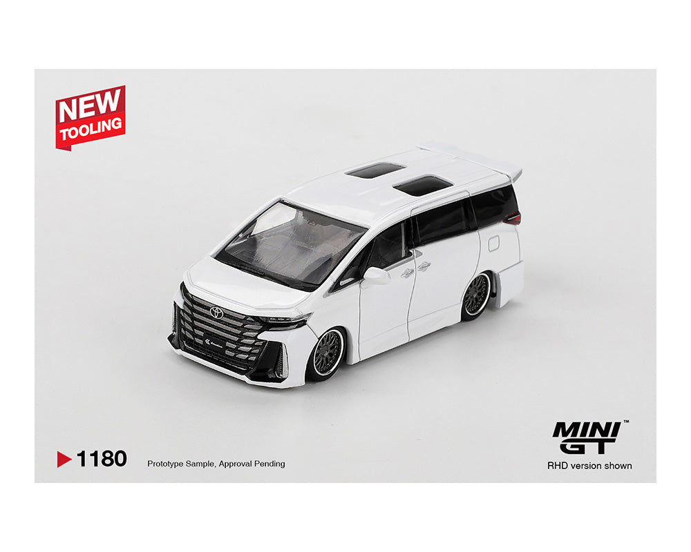 Mini GT 1/64 Toyota Vellfire 40 KUHL White