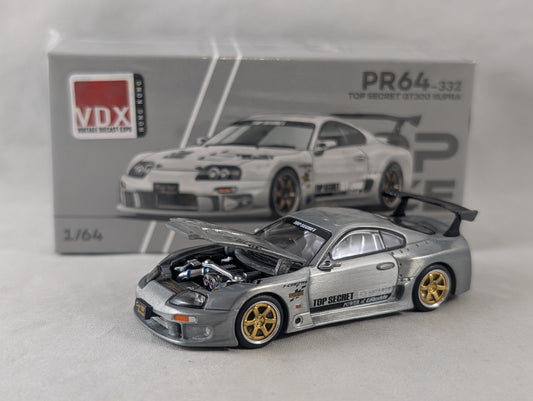 Pop Race Toyota Supra Top Secret GT300 HKTS Vintage Diecast Expo Exclusive Sealed