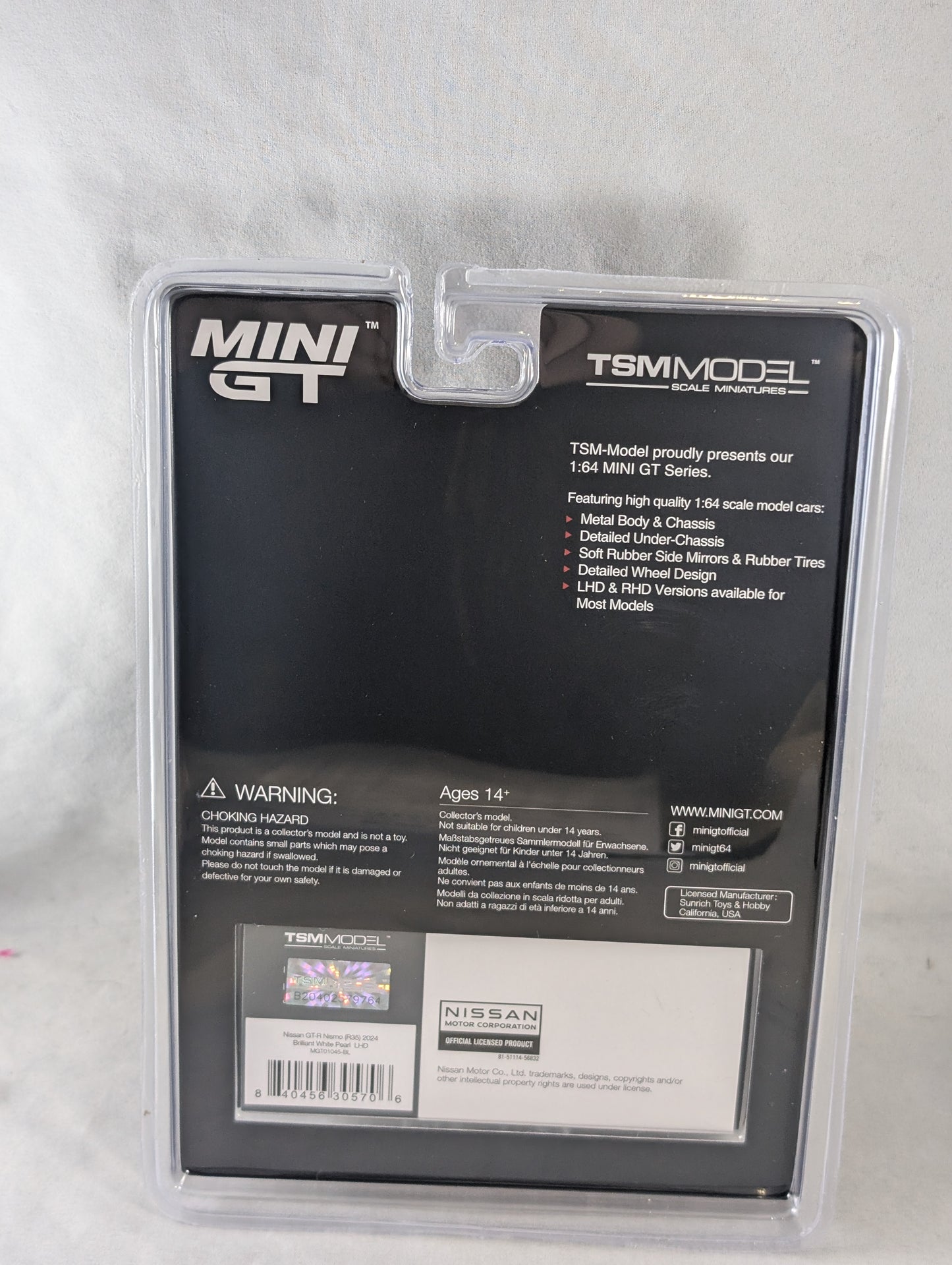 Mini GT Nissan GTR Nismo R35 2024