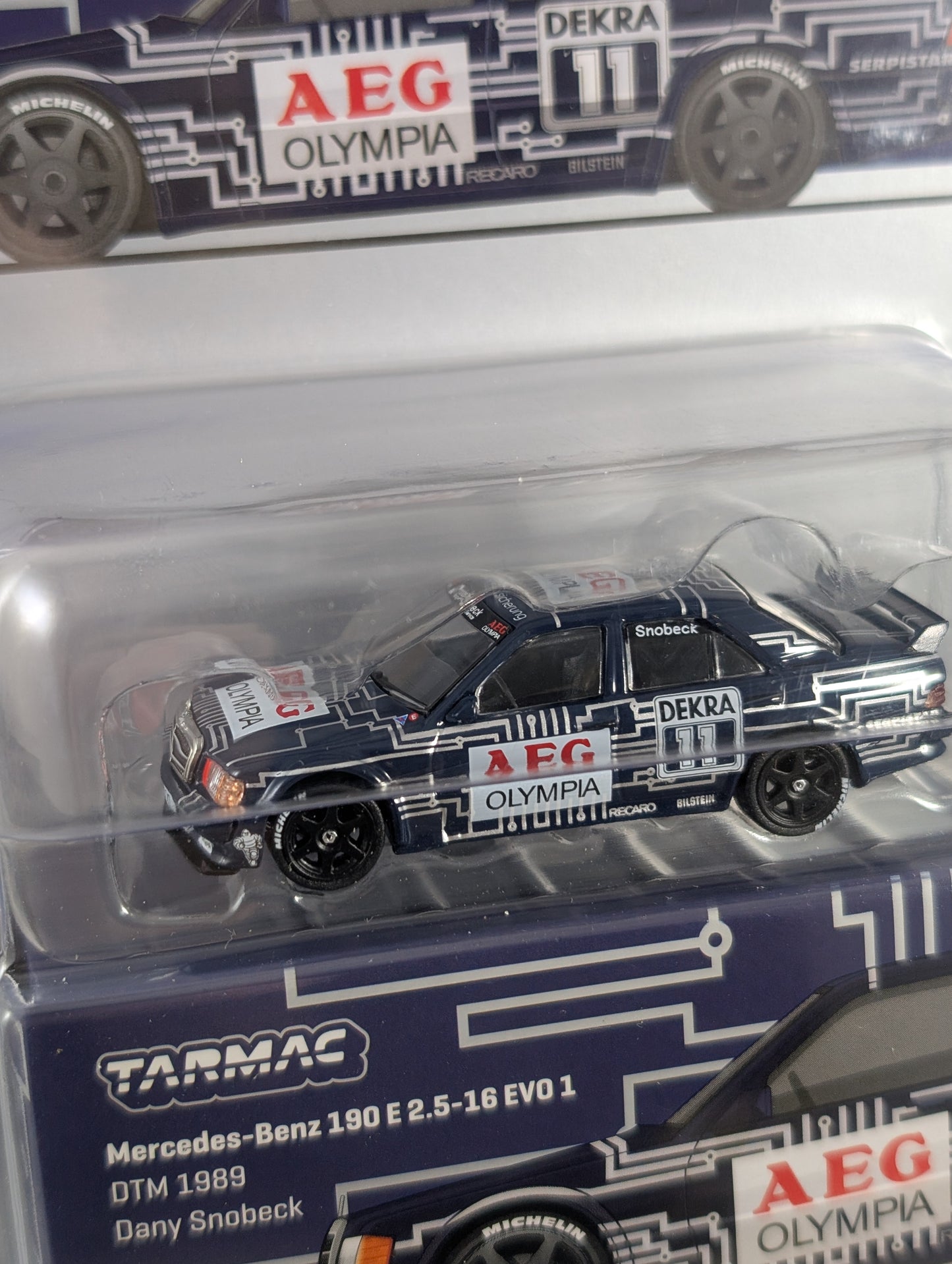 Tarmac Mercedes Benz 190 E 2.5-16 EVO 1 DTM 1989 Dany Snobeck