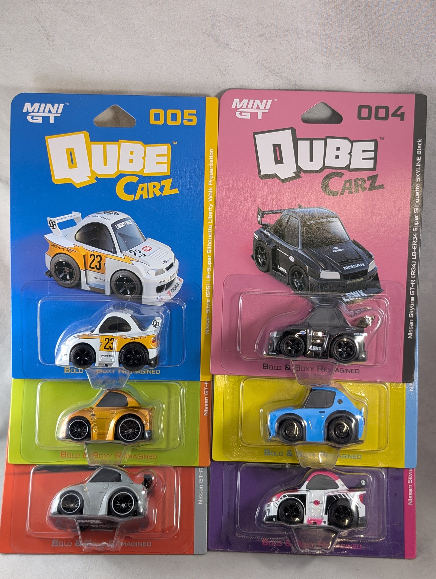 Mini GT Qubecarz series 1 sealed case