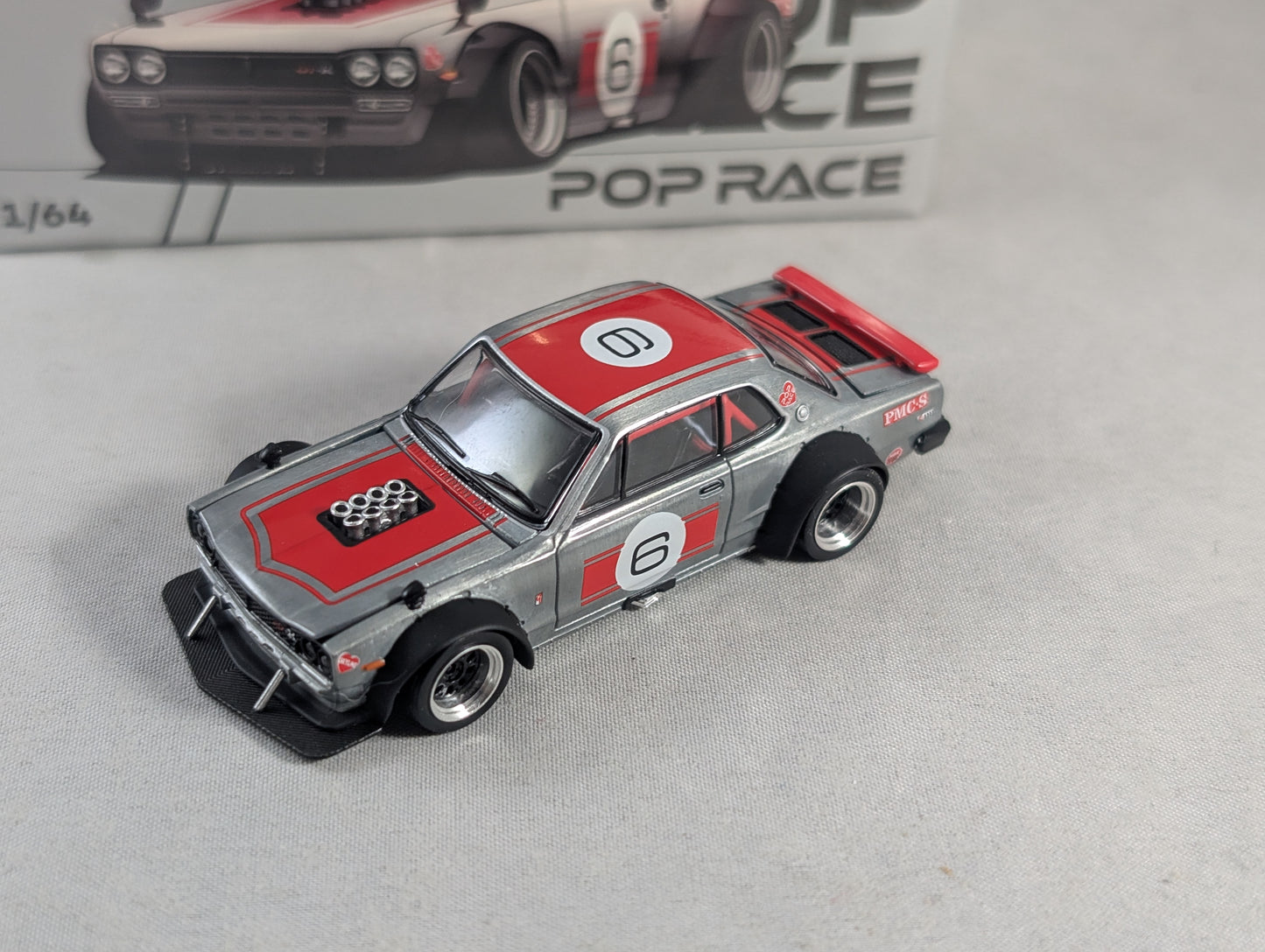 Pop Race Skyline GTR V8 Drift Hakosuka APA Expo Exclusive Sealed