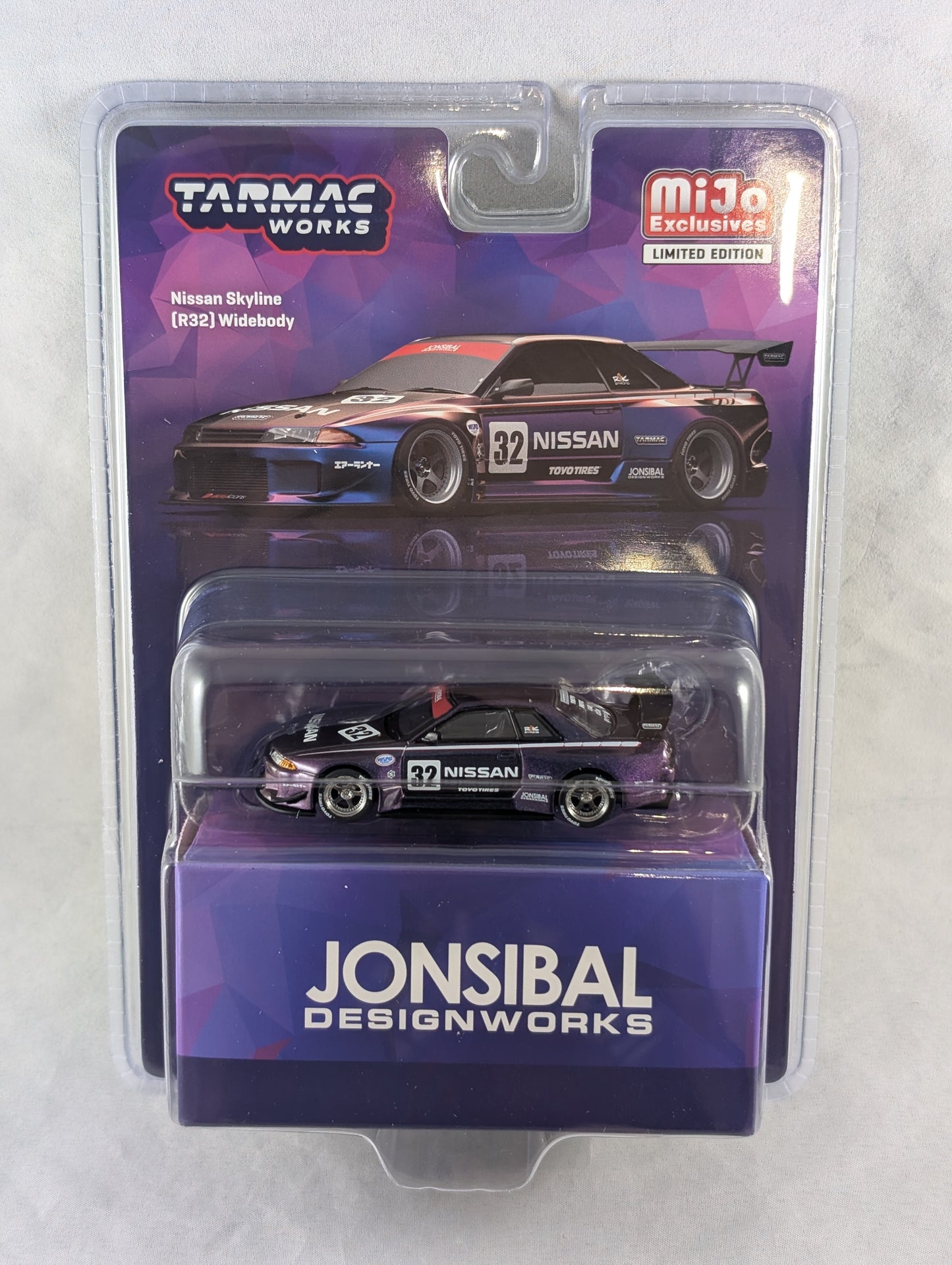 Tarmac Works Nissan Skyline R32 Widebody Jonsibal Design Works Mijo Exclusives