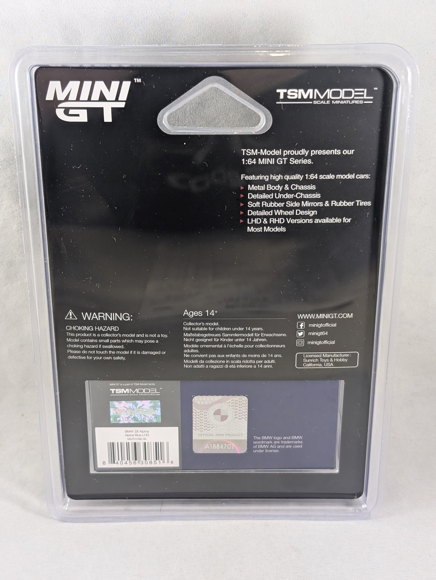 Mini GT BMW Z8 Alpina