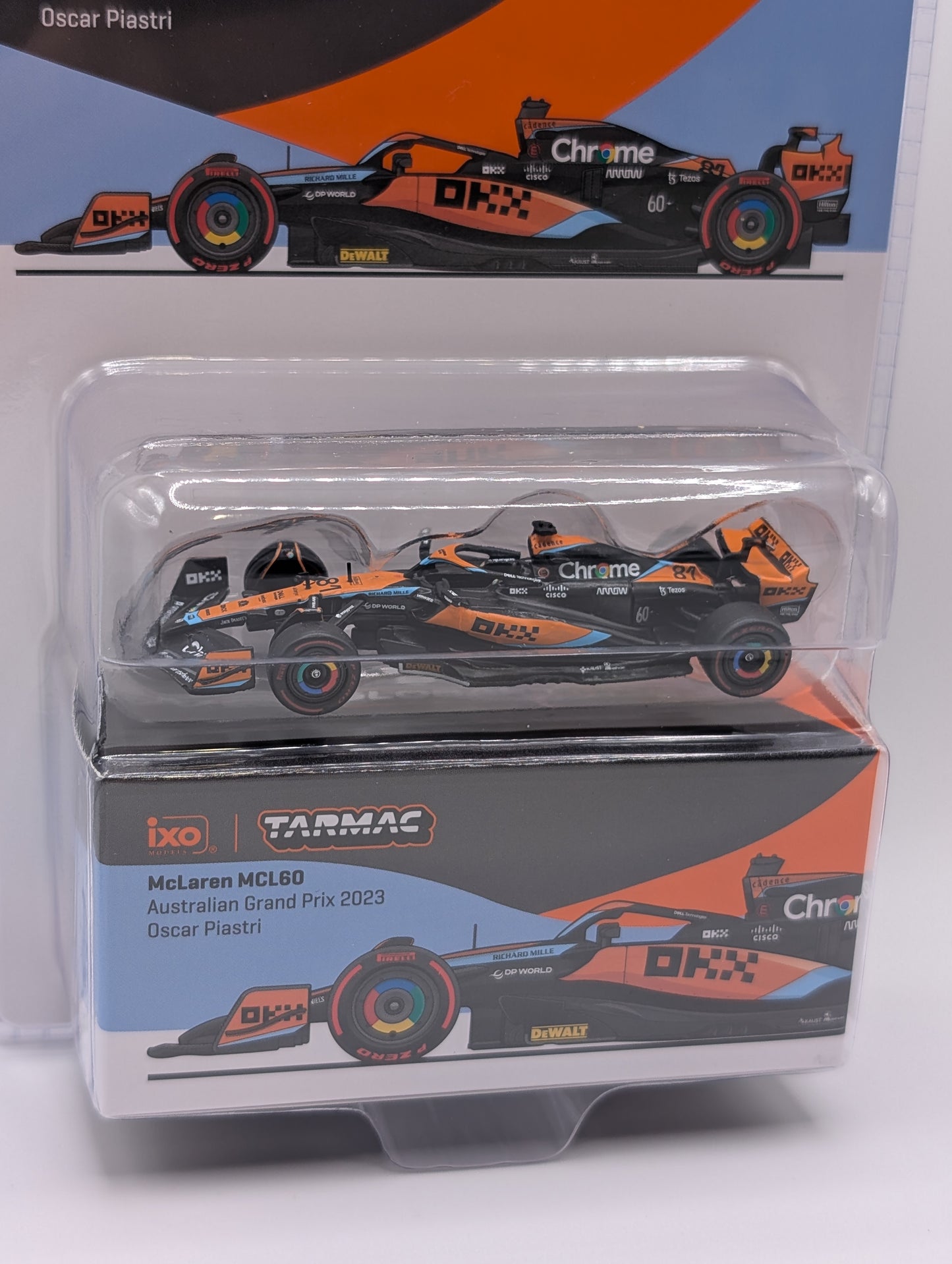 Tarmac McLaren MCL60 Australian Grand Prix 2023 Oscar Piastri