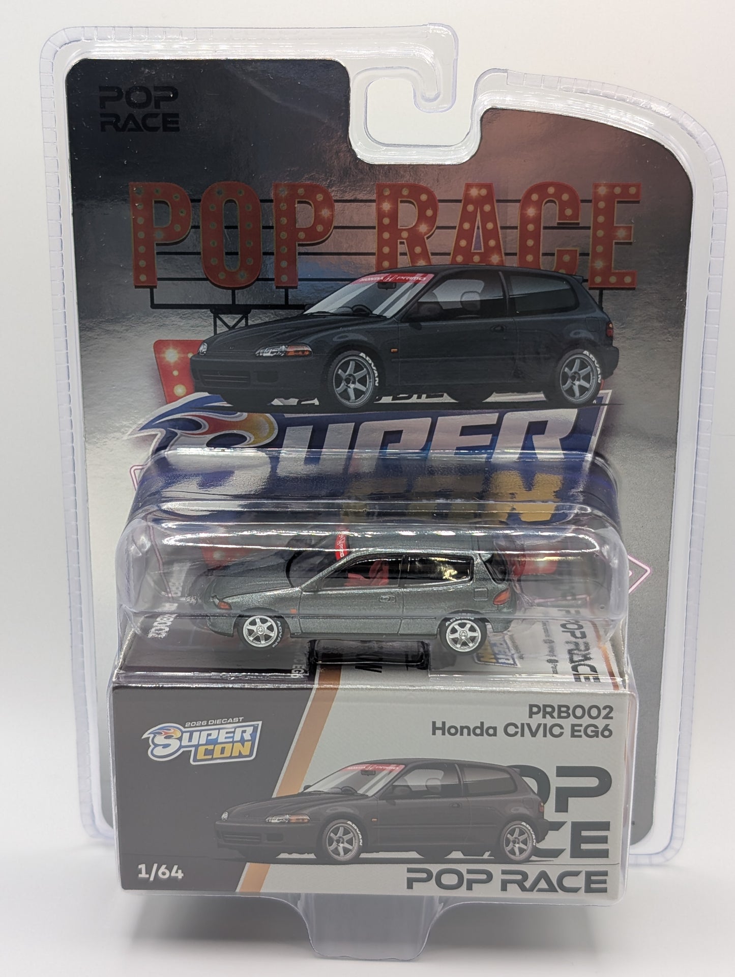 Pop Race Honda Civic EG6 2026 SuperCon