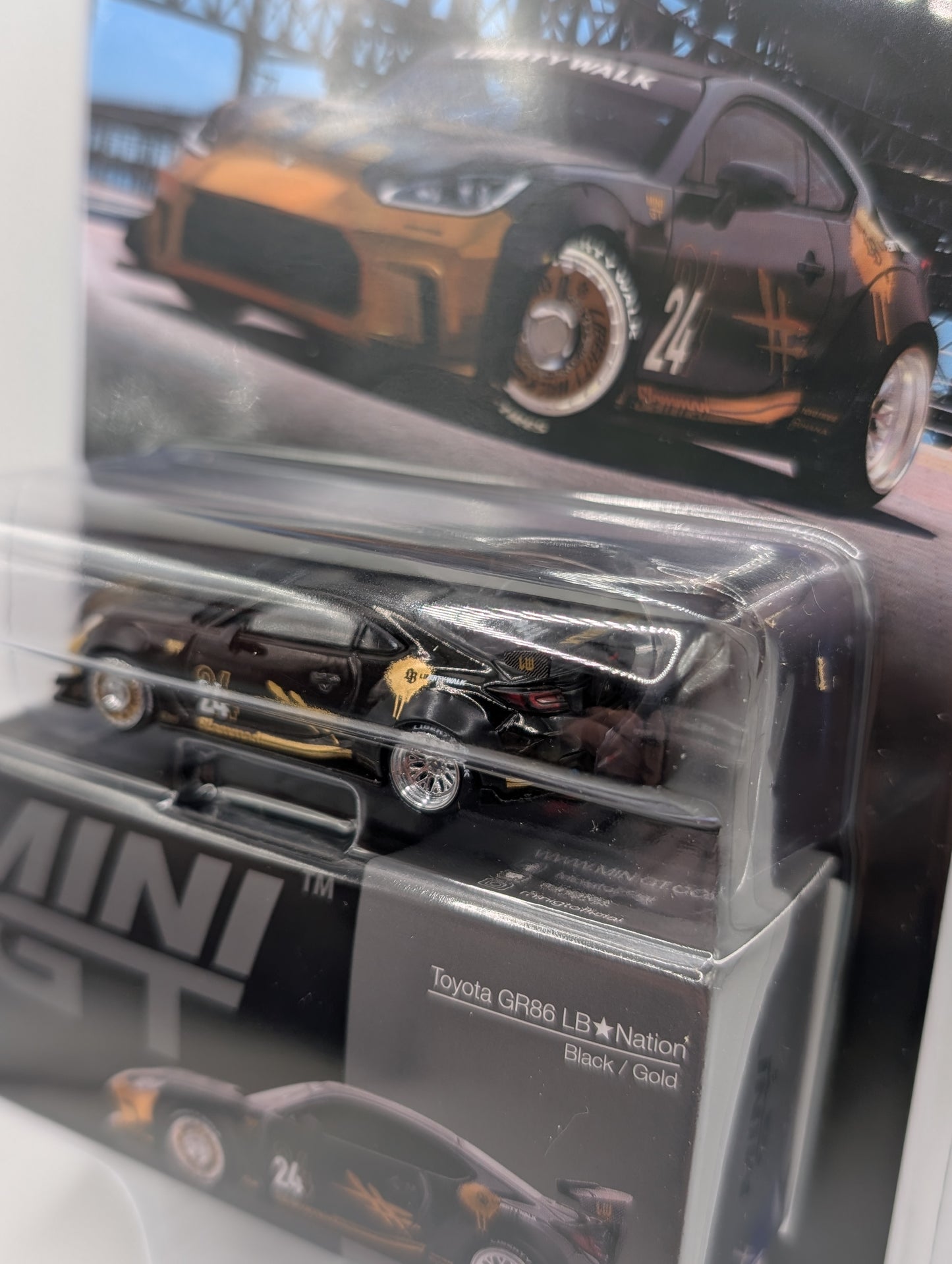 Mini GT Toyota GR86 Liberty Walk Nation