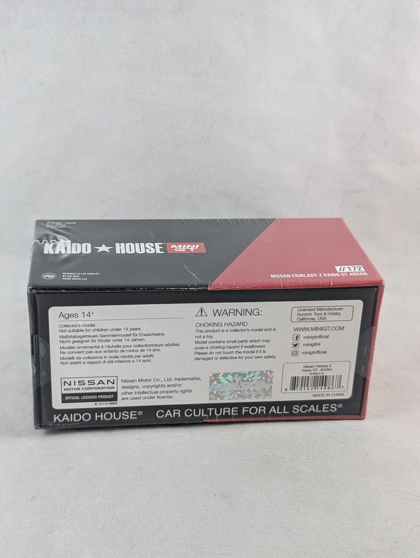 Kaido House Nissan Fairlady Z Kaido GT Advan Sealed