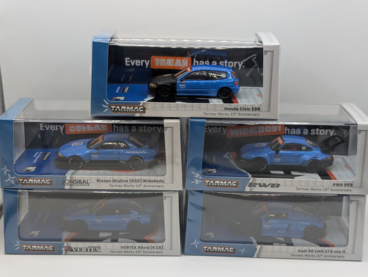 Tarmac Works 10th Anniversary set of 5