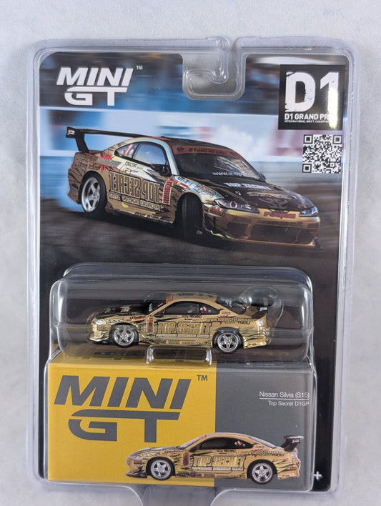 Mini GT Nissan Silvia S15 Top Secret S15 Grand Prix