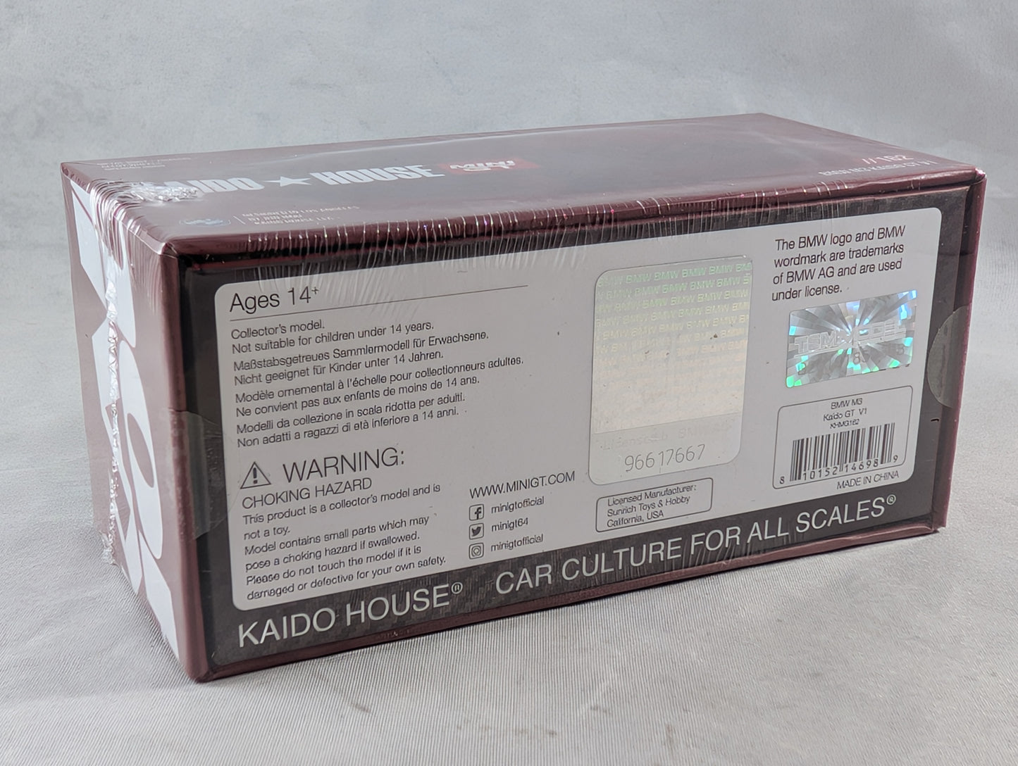 Mini GT Kaido House BMW M3 Kaido GT V1 Sealed