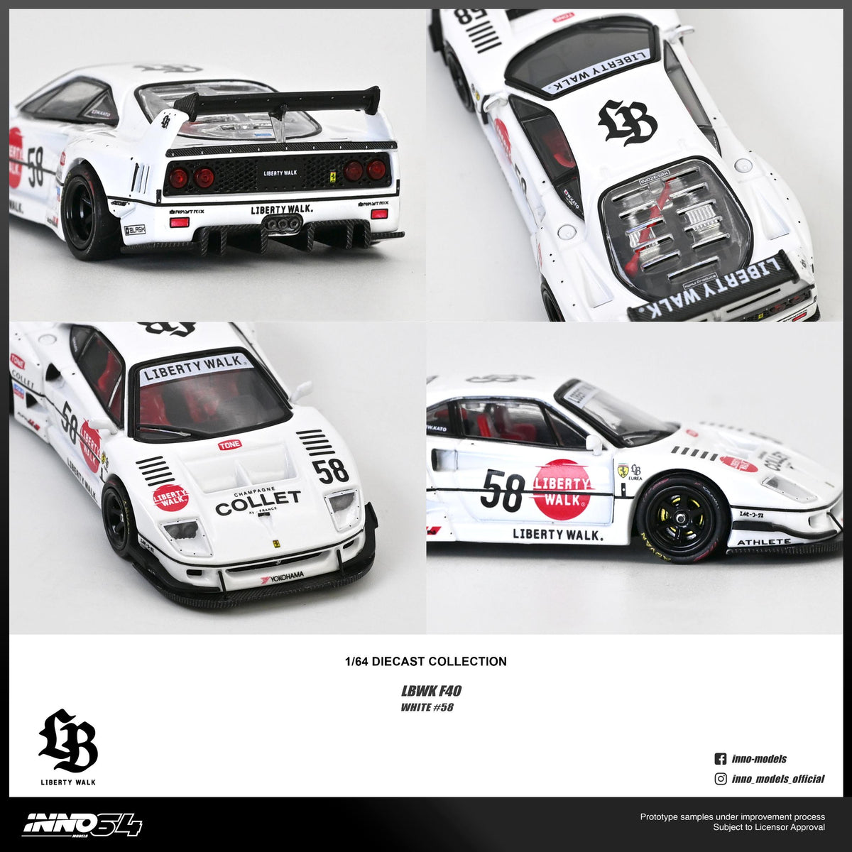 INNO64 Liberty Walk F40 Collet