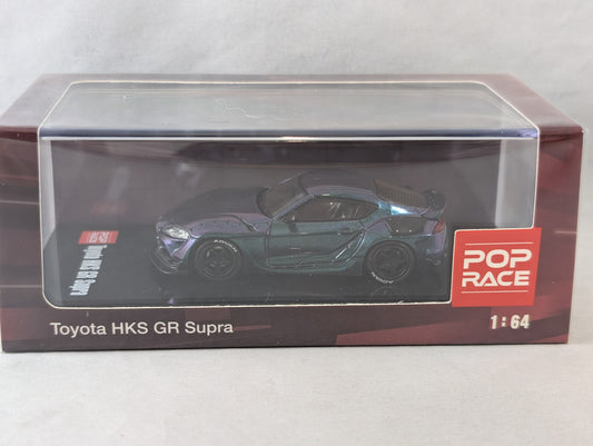 Pop Race HKS GR Toyota Supra Magic Purple