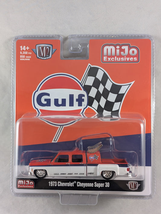 M2 Machines 1977 Chevy Cheyenne Super 30 Gulf racing Mijo Exclusive