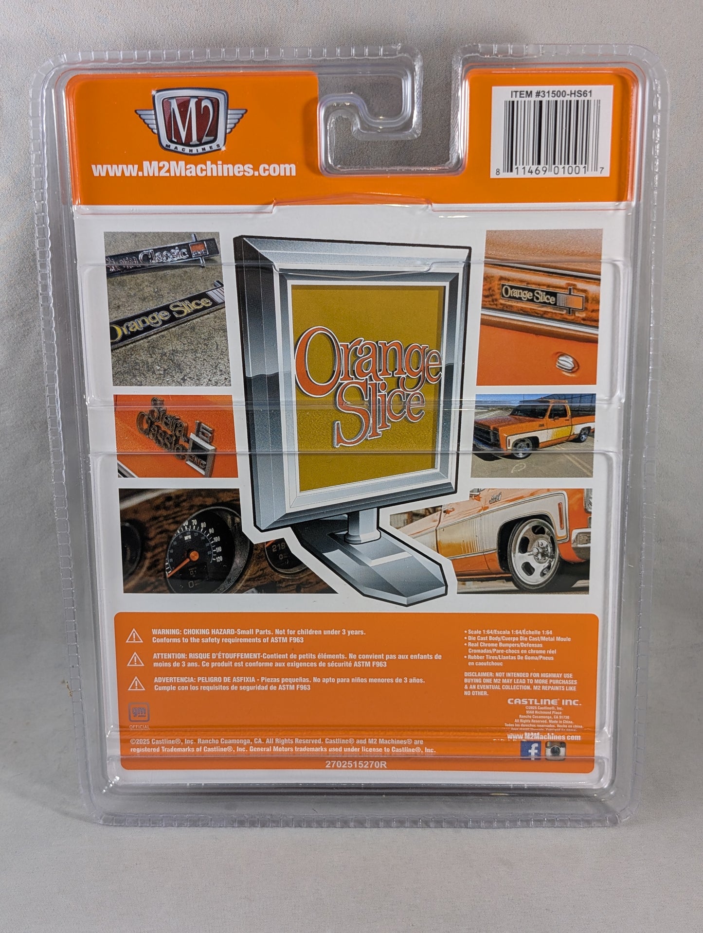 M2 1976 GMC Sierra Grande 15 Orange Slice