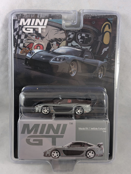 MiniGT Mazda RX7 Veilside Fortune 7 Grey