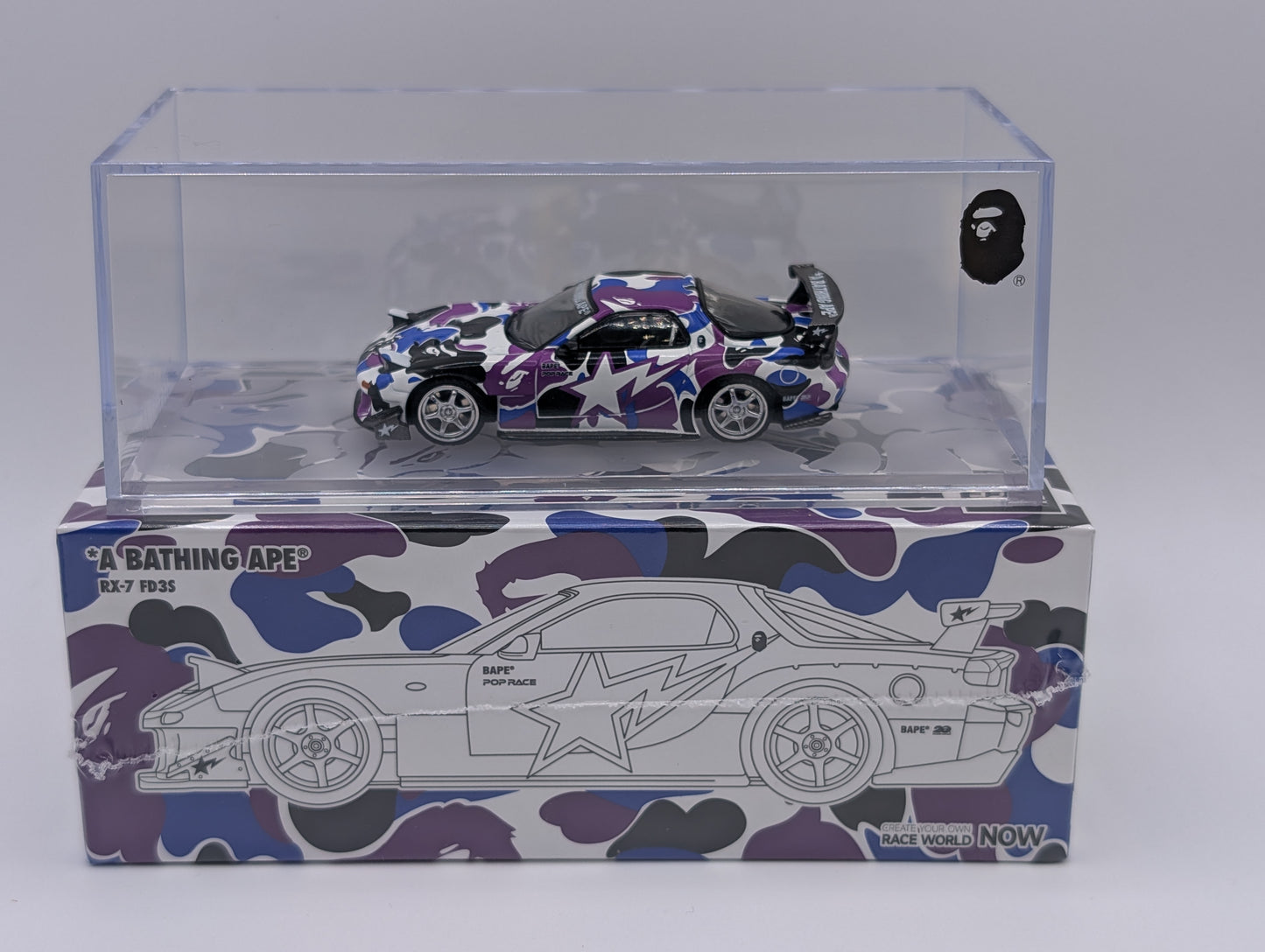 Pop Race Bape Mazda RX7 Sealed