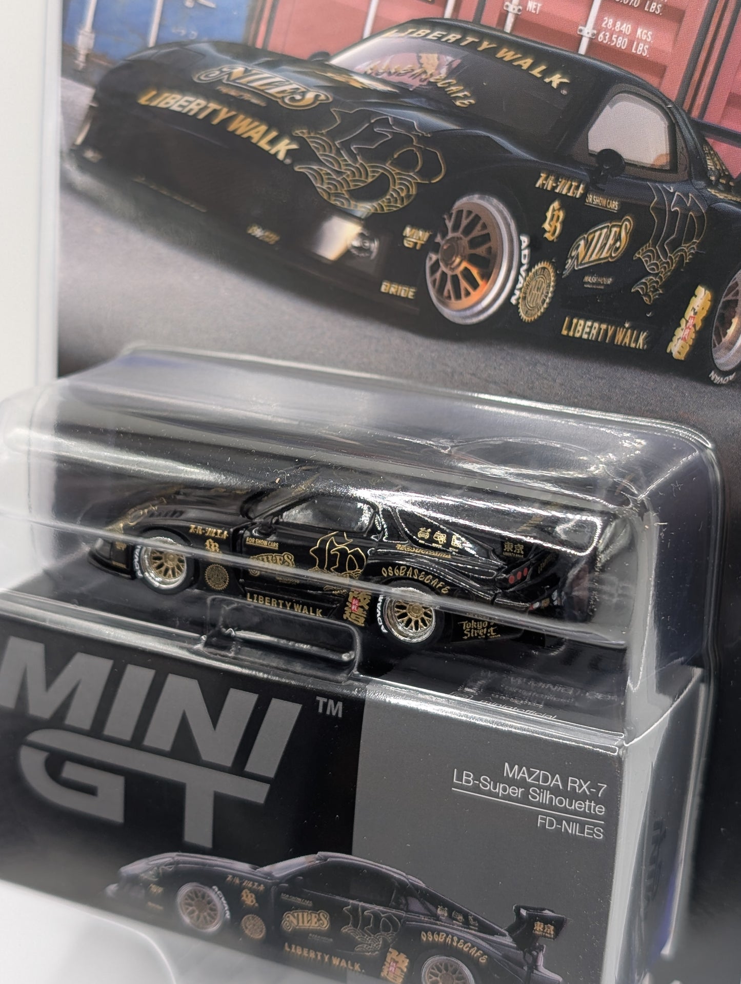 Mini GT Mazda RX7 Super Silhouette Liberty Walk FD-Niles
