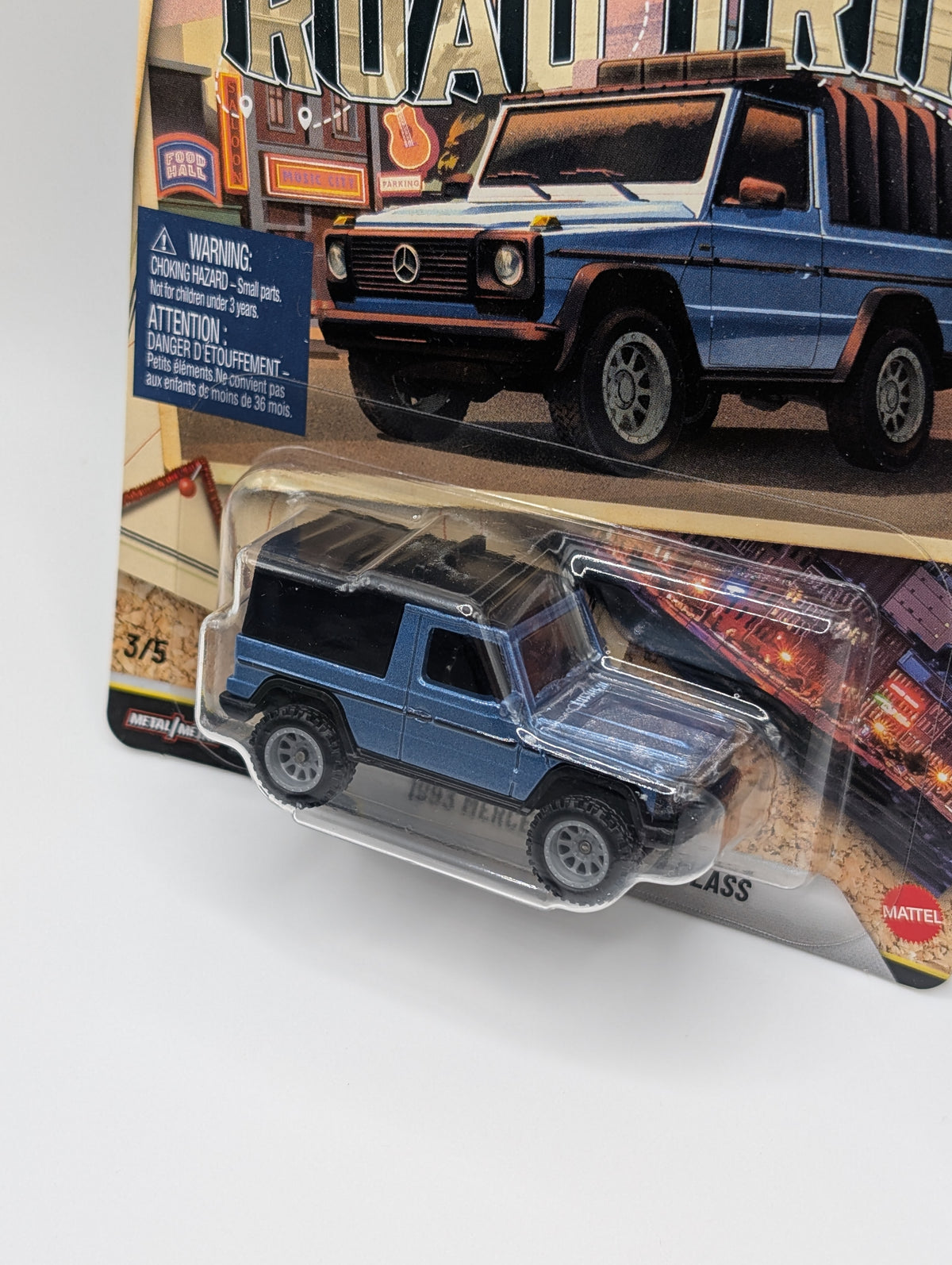 Hot Wheels Road Trip 1983 Mercedes Benz G Class