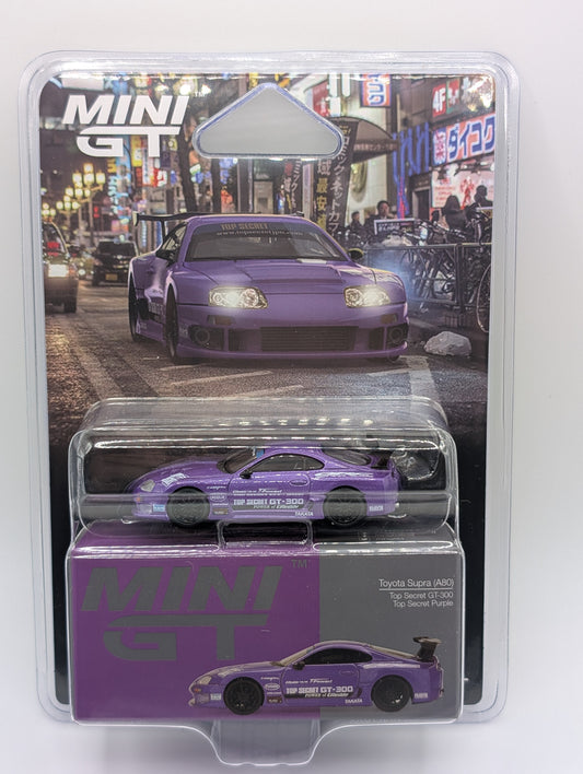 Mini GT Toyota Supra A80 Top Secret GT300