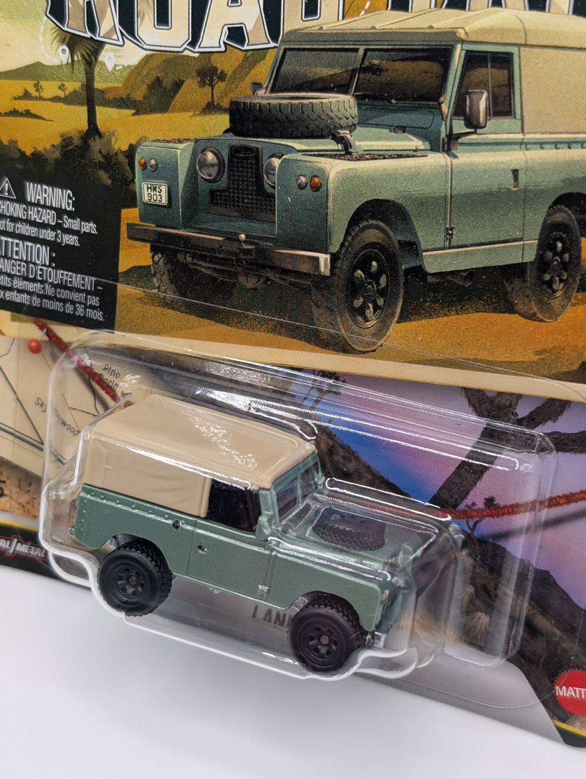 Hot Wheels Road Trip Land Rover S2