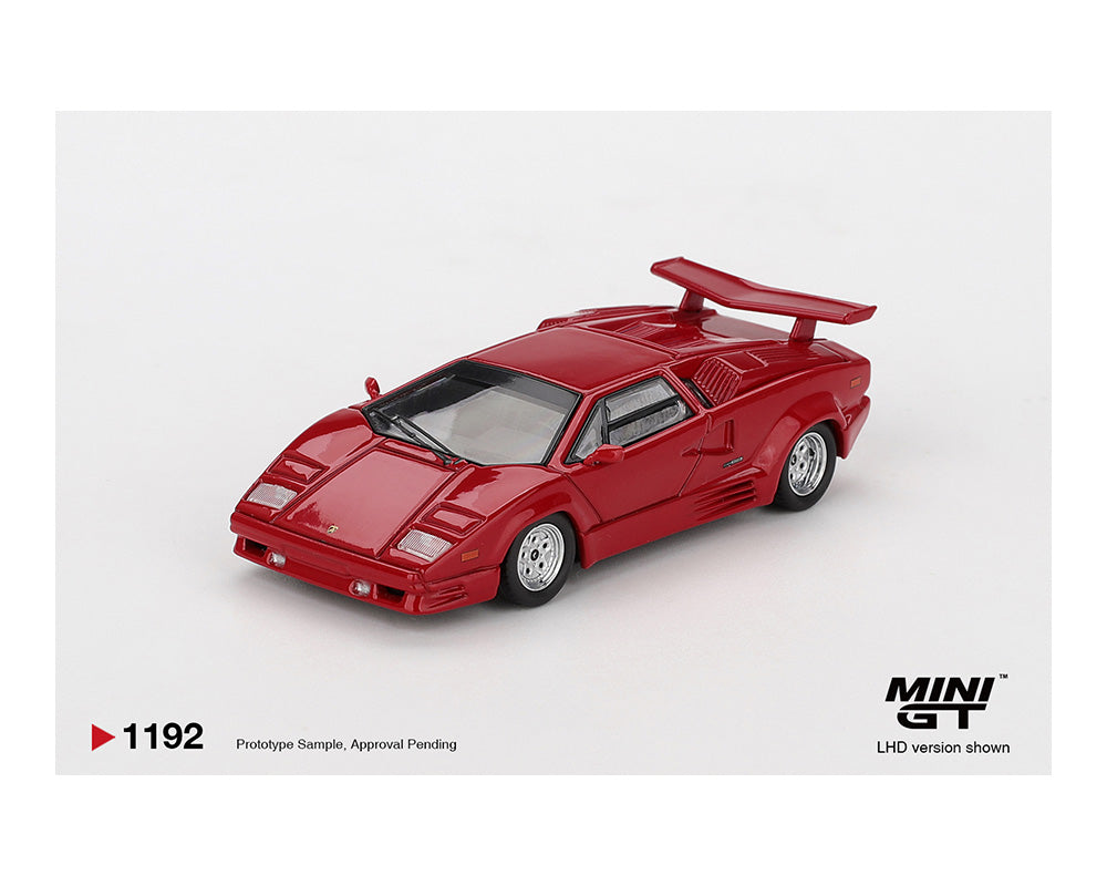 Mini GT  Lamborghini Countach 25th Anniversary – Red