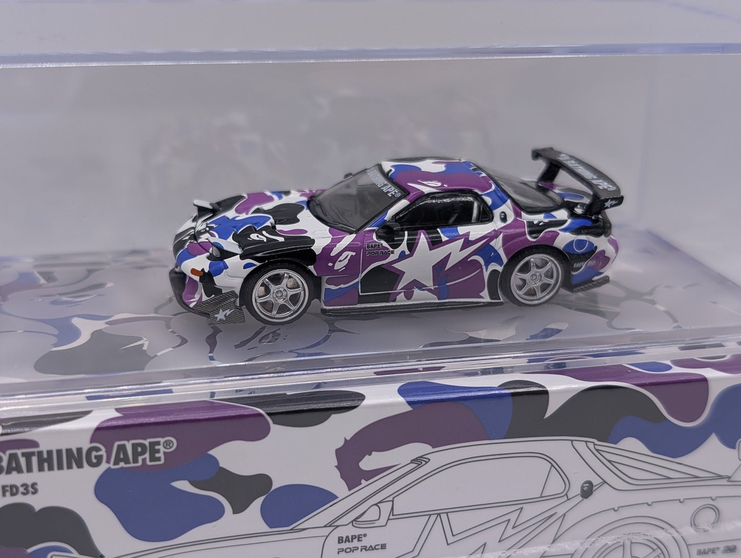 Pop Race Bape Mazda RX7 Sealed