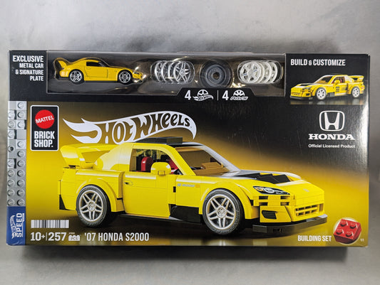 Hot Wheels Brick Shop Lego Honda S2000