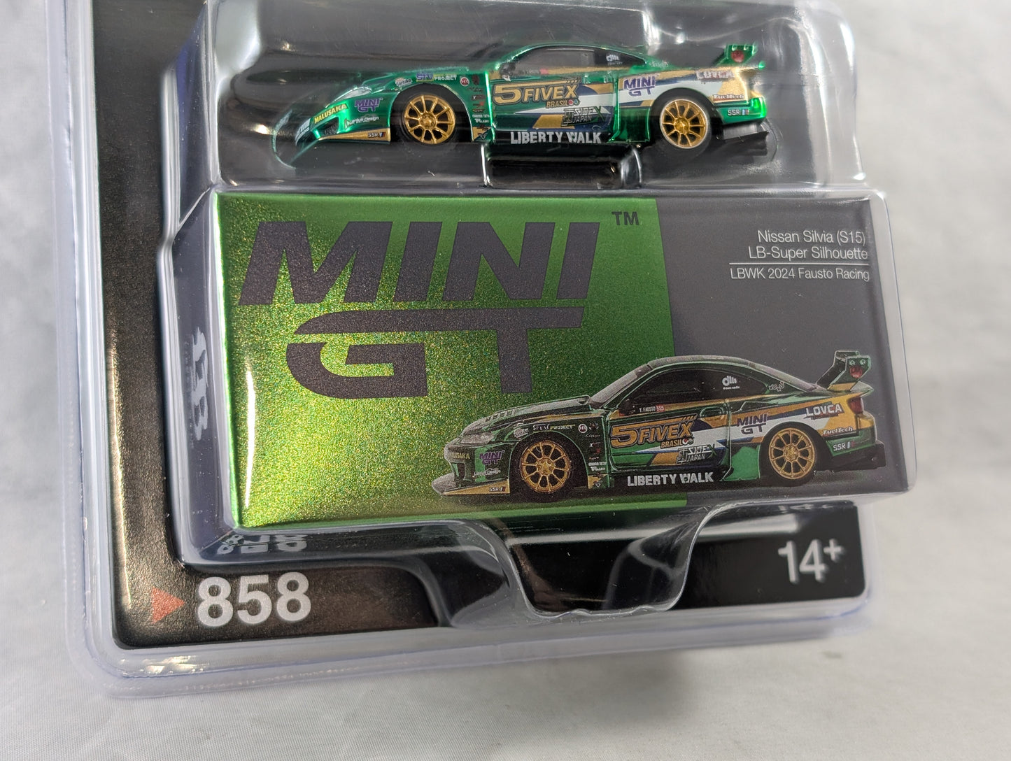 Mini GT Nissan LB-Super Silhouette S15 Fausto Racing