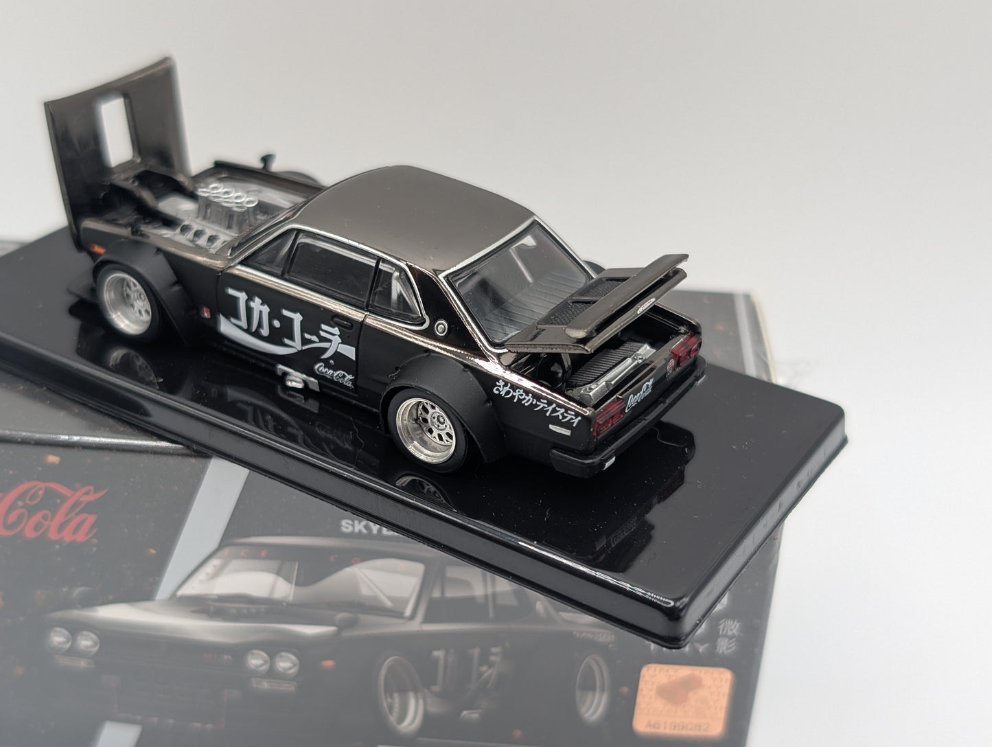 Pop Race Skyline GTR V8 Drift Hakosuka JP Coca Cola Sealed