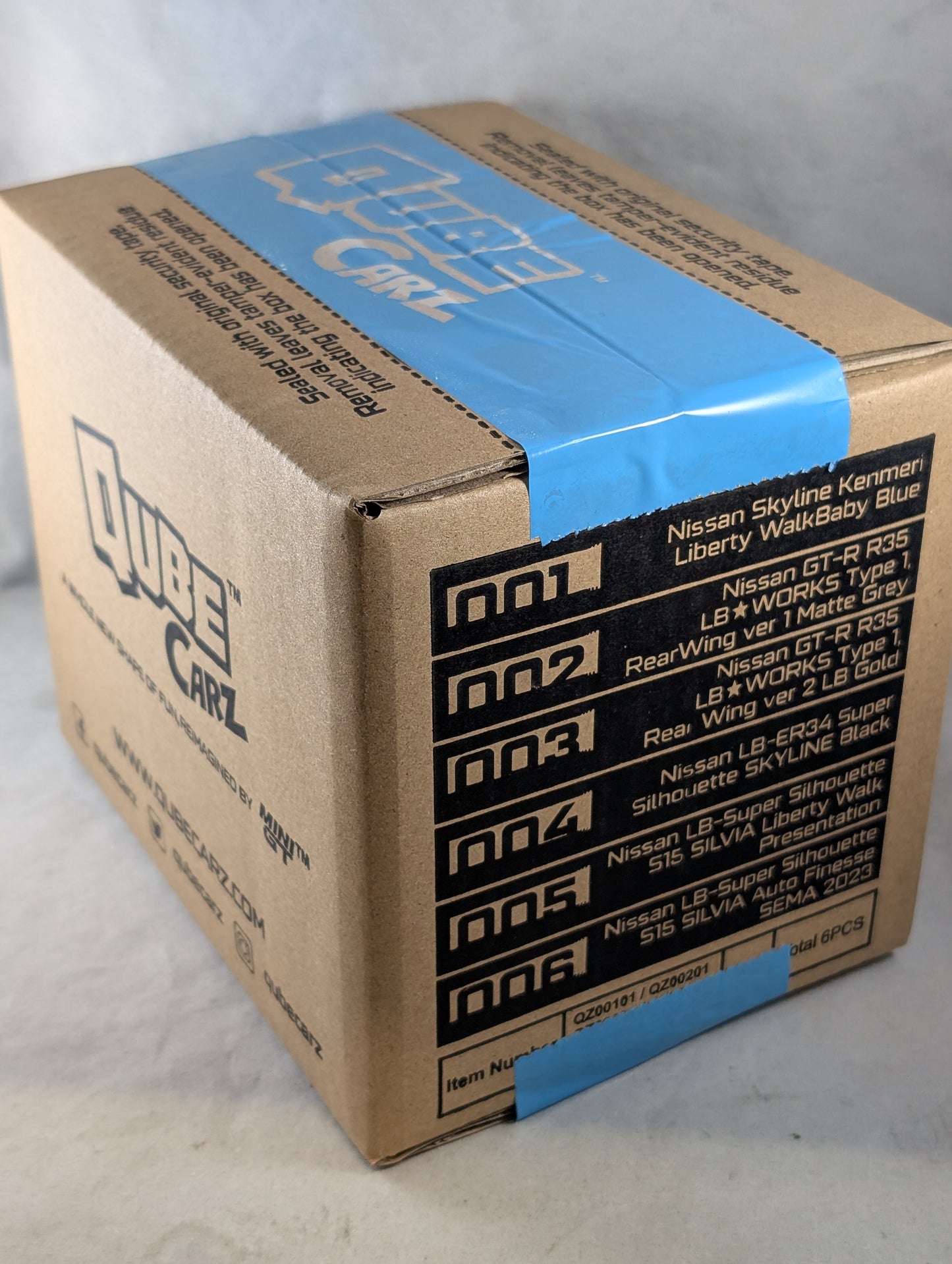 Mini GT Qubecarz series 1 sealed case