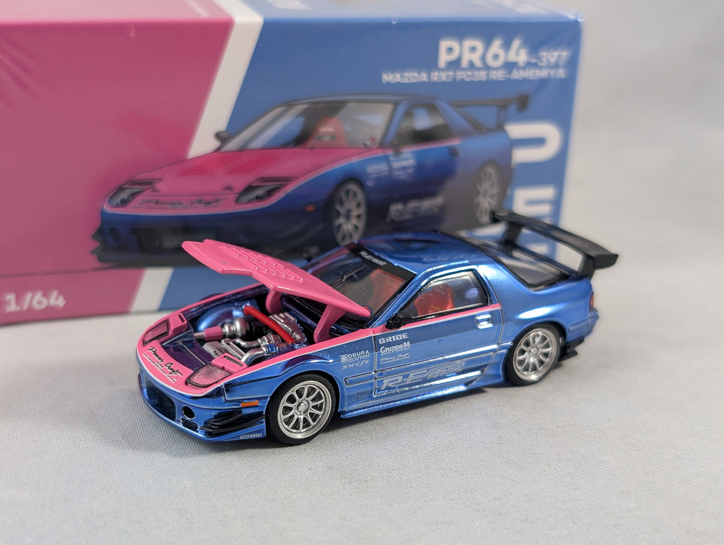 Pop Race Mazda RX7 FC3S RE Amemiya Los Angeles Edition Sealed