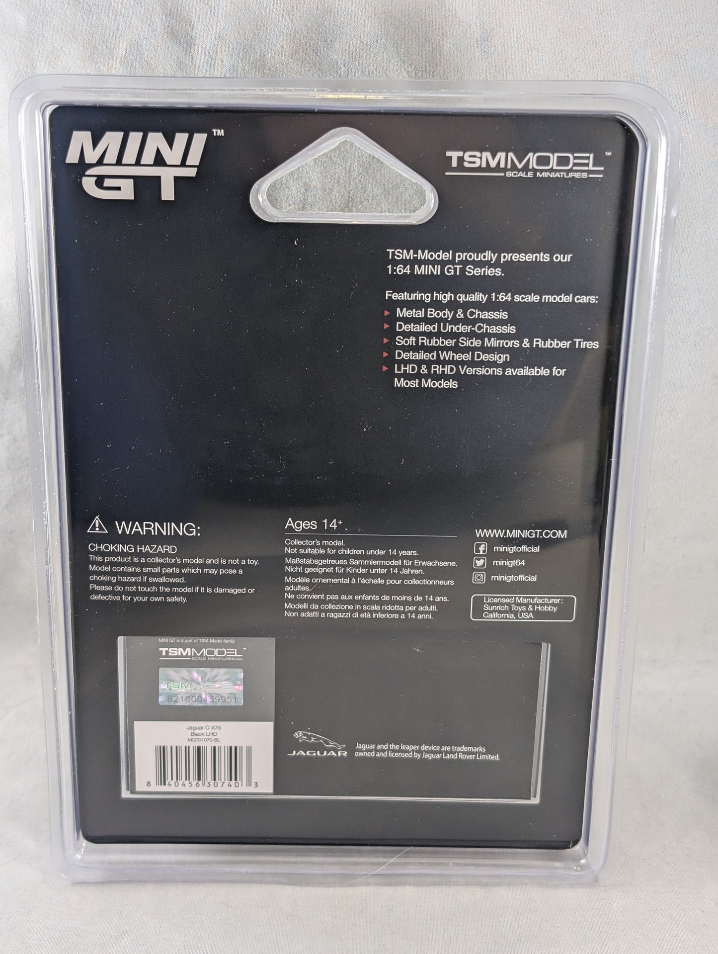 Mini GT Jaguar C-X75