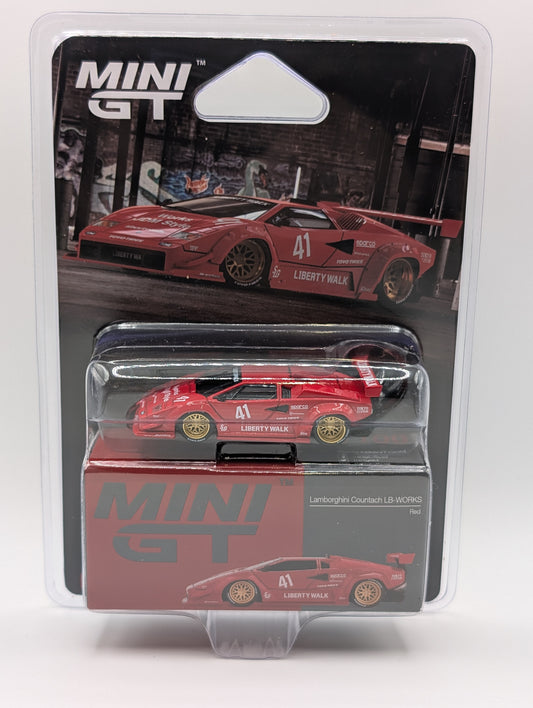 Mini GT Lamborghini Countach Liberty Walk