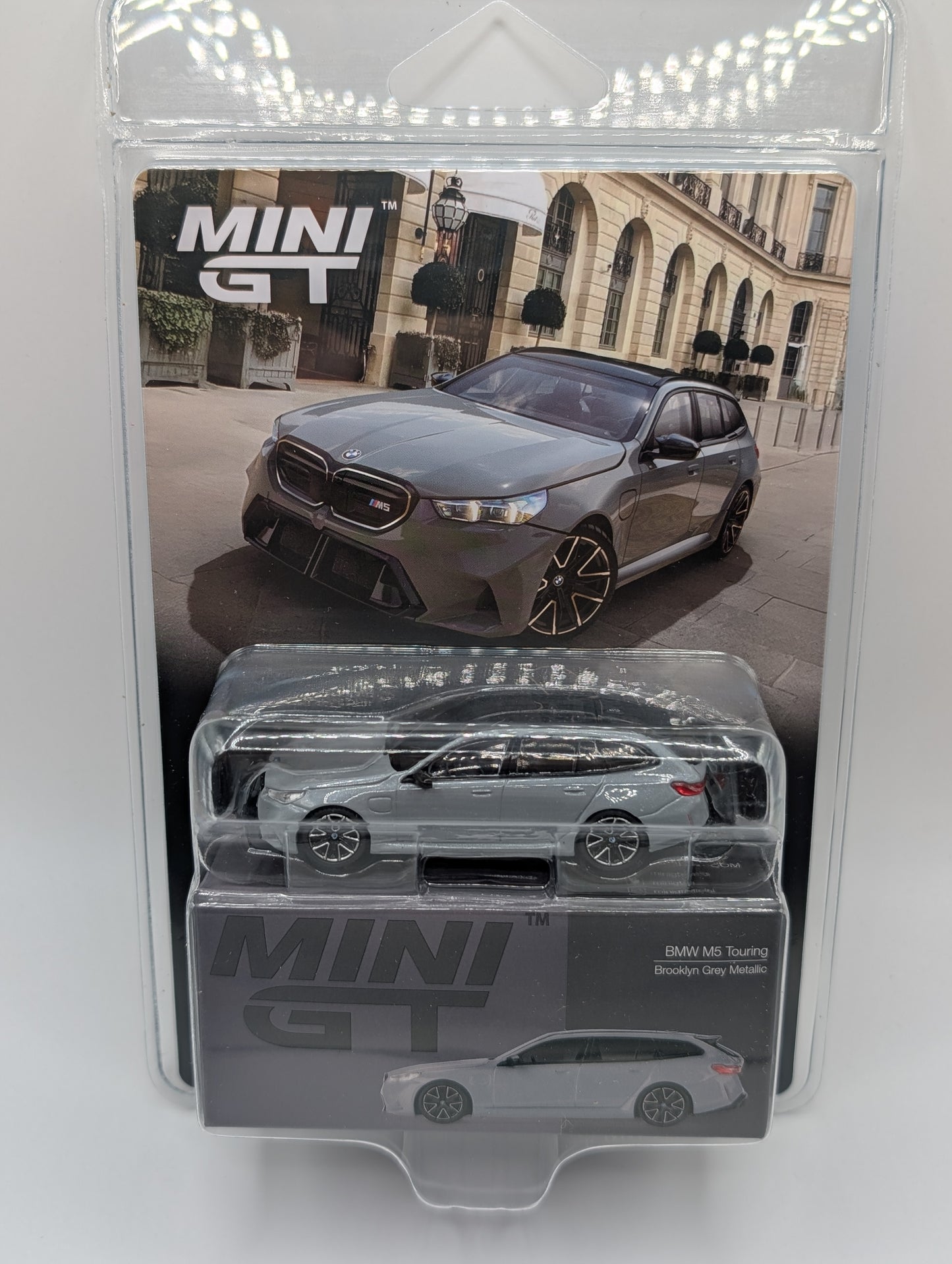 Mini GT BMW M5 Touring G99 Brooklyn Grey Metallic