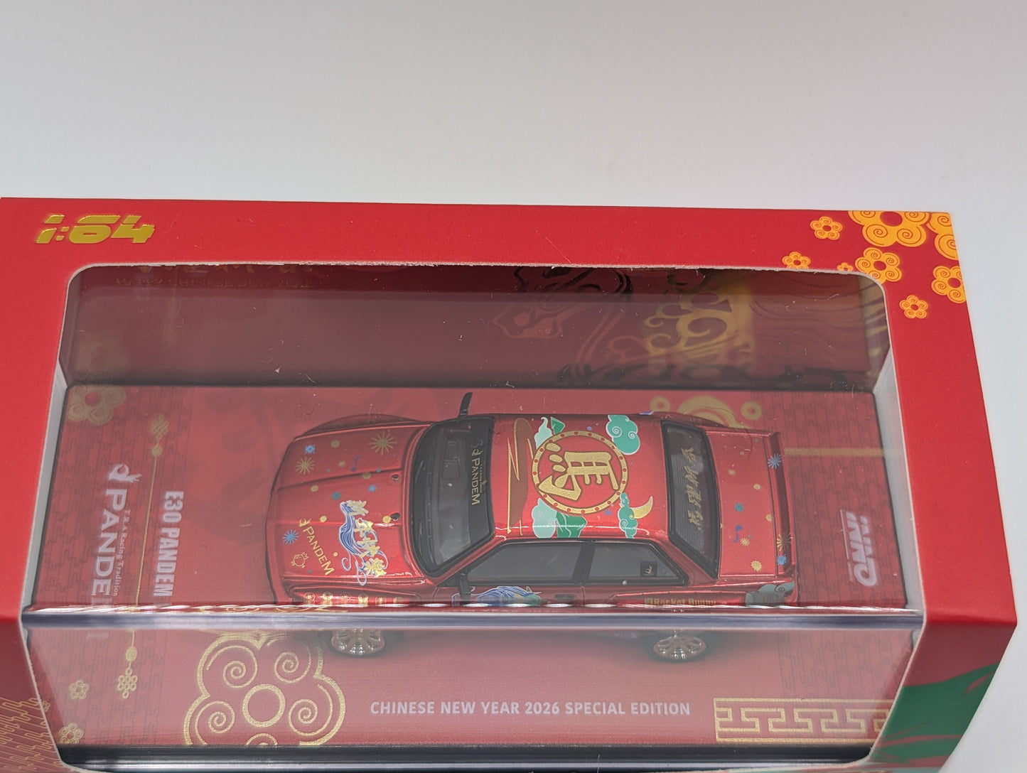 INNO64 BMW E30 Pandem Chinese New Year 2026 Year of the Horse Special Edition Sealed