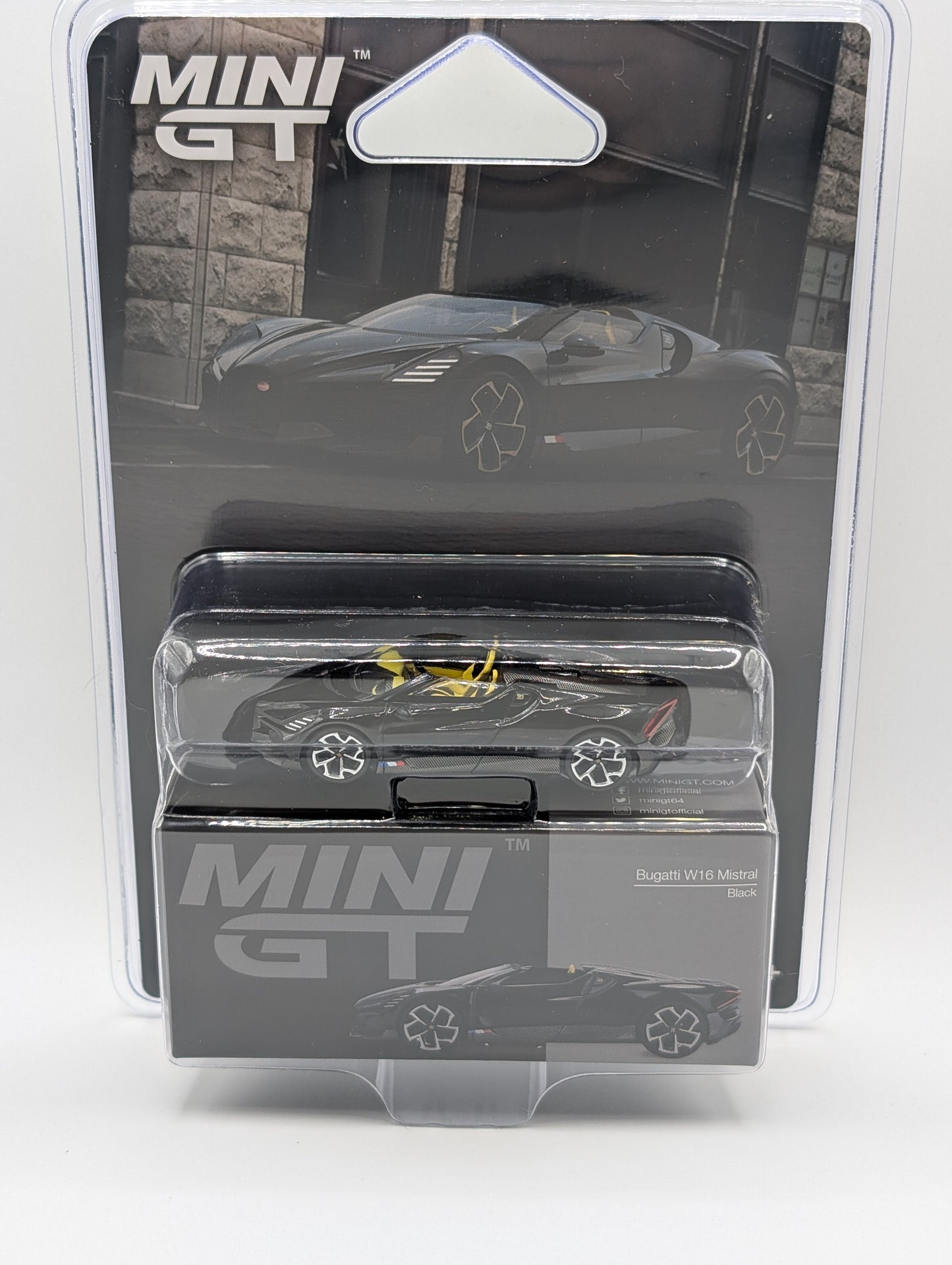 Mini GT Bugatti W16 Mistral