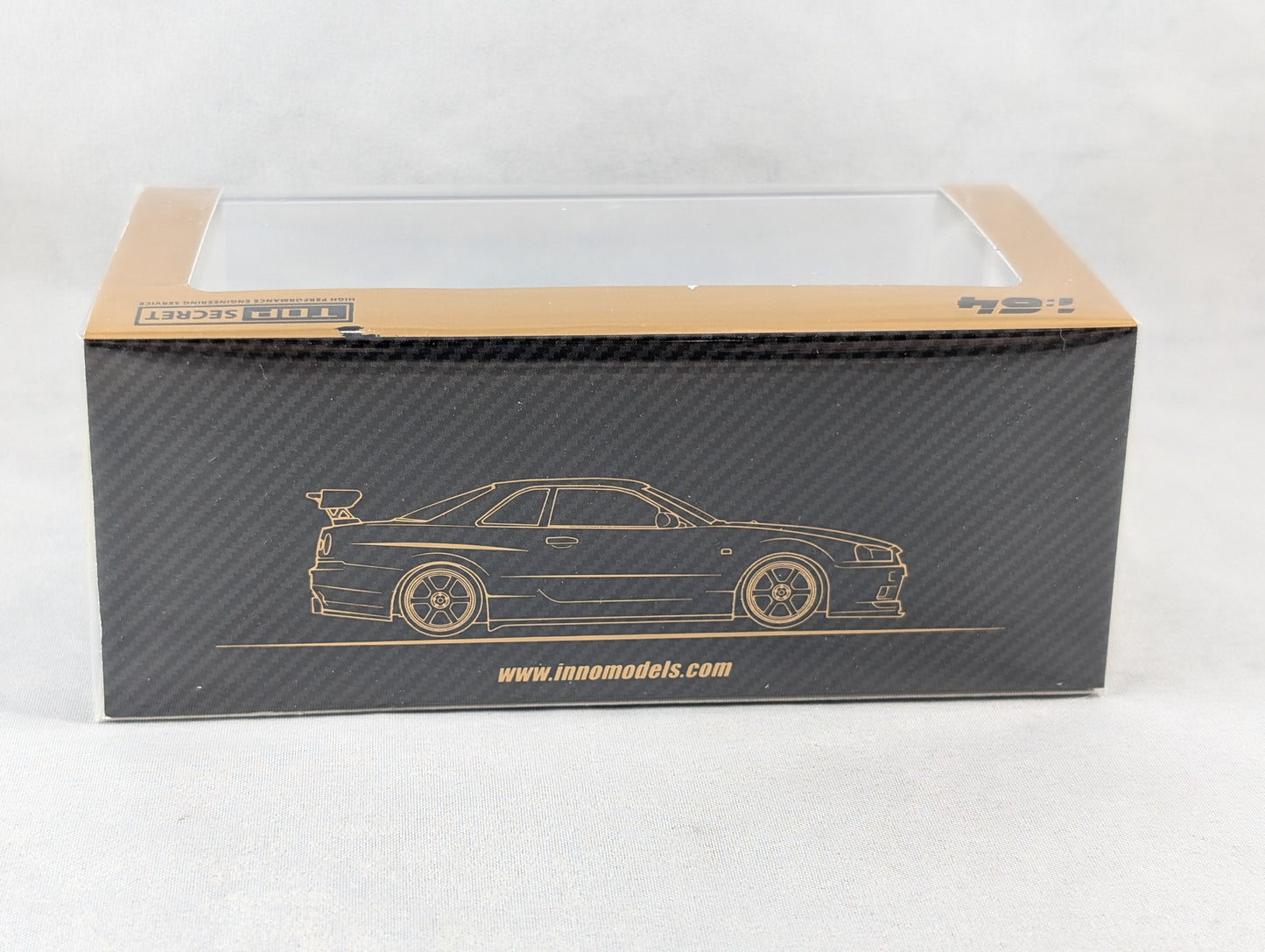 INNO64 Nissan Skyline GTR R34 Top Secret Gold