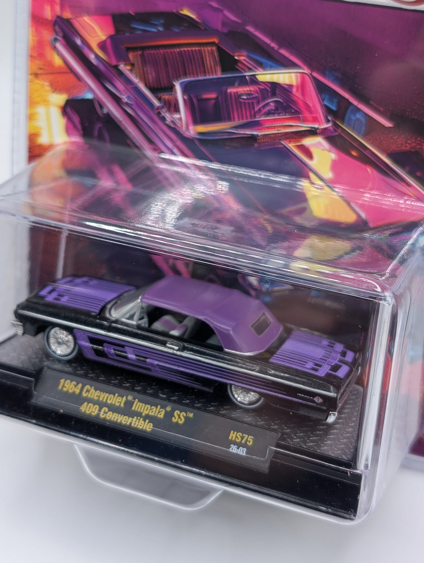 M2 Machines 1964 Chevy Impala SS 409 Convertible