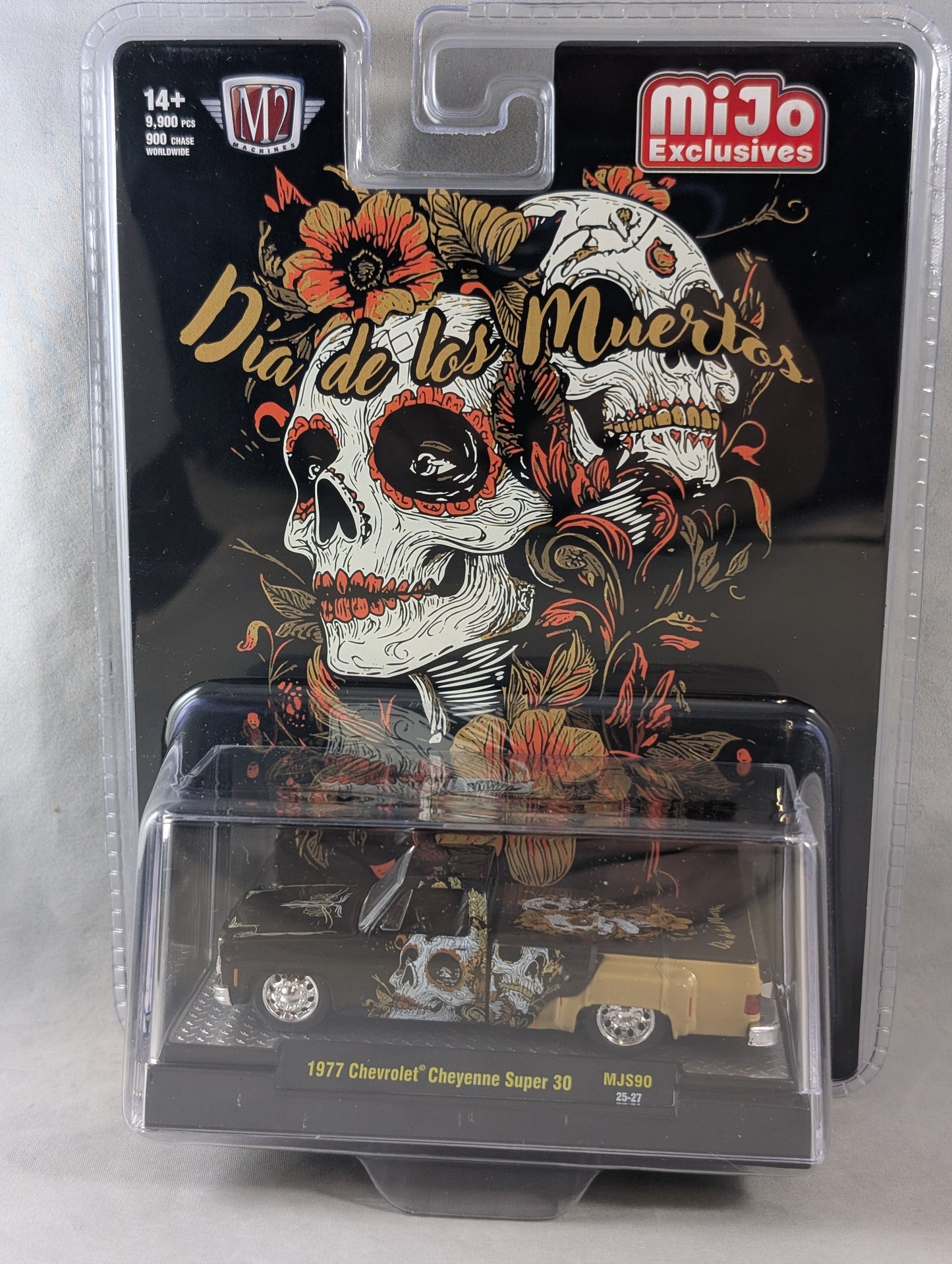M2 Machines 1977 Chevy Cheyenne Super 30 Dia De Los Muertos