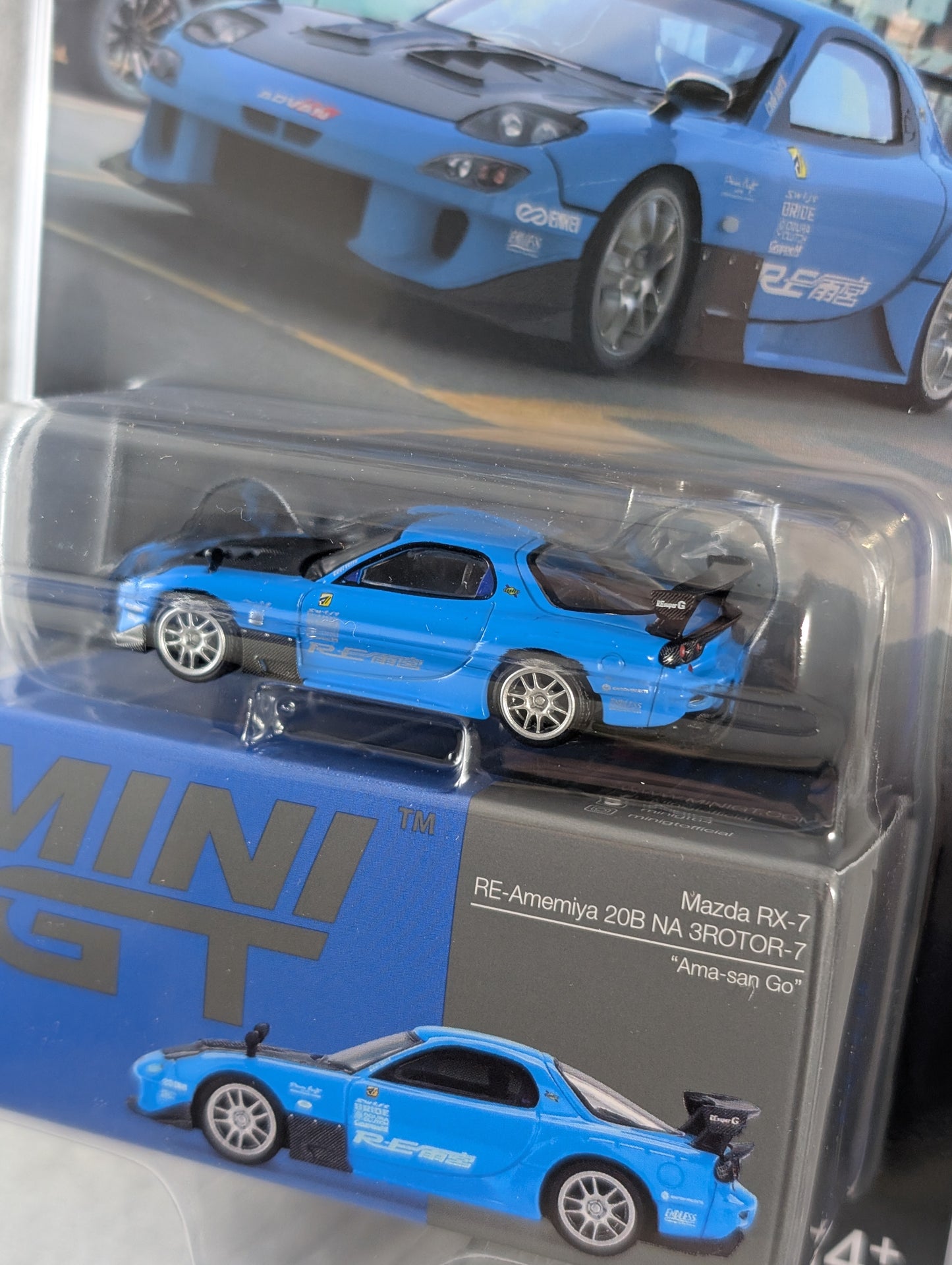 Mini GT Mazda RX7 Amemiya 20B NA 3 Rotor-7