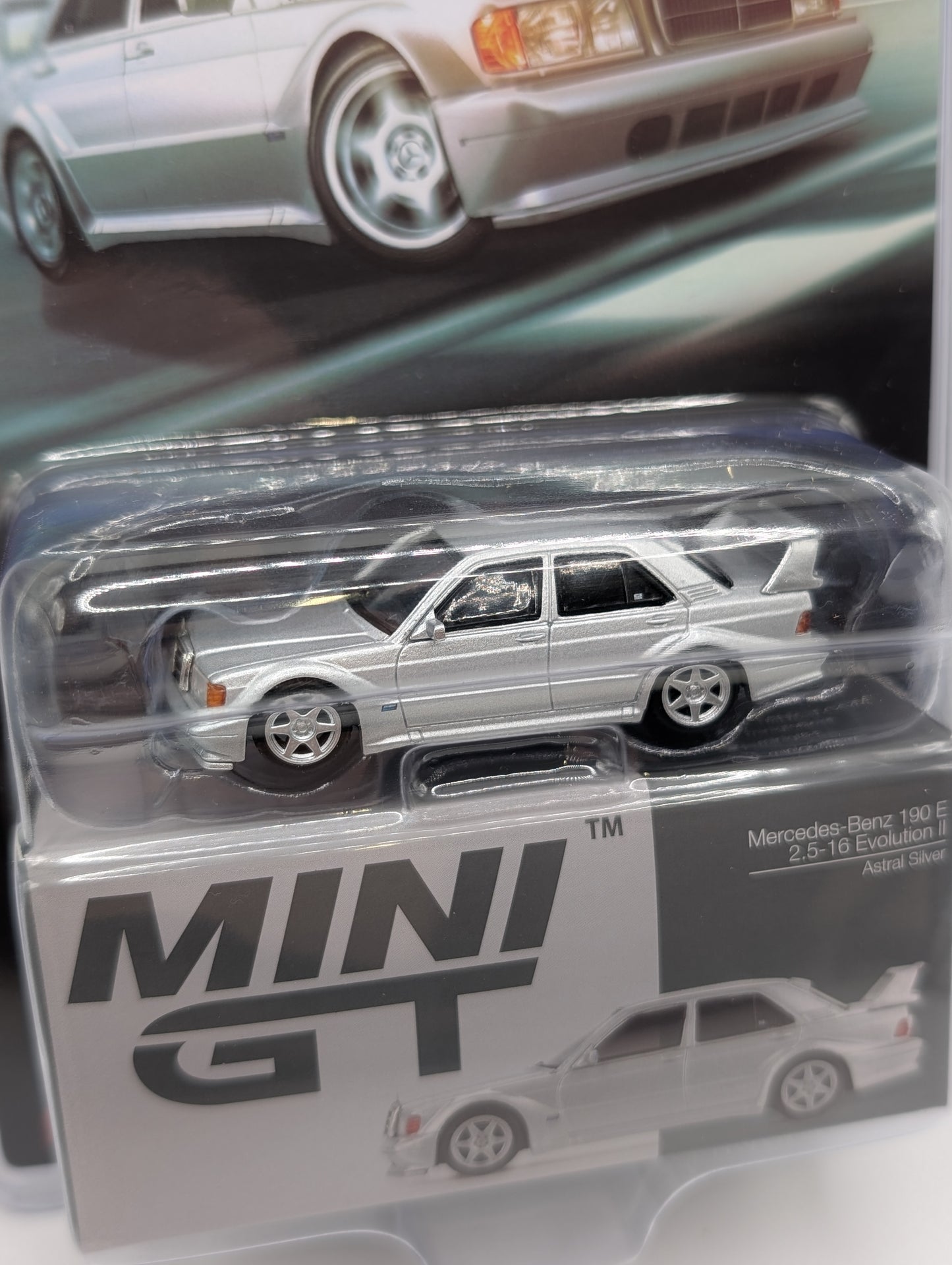 Mini GT Mercedes Benz 190E 2.6-16 Evolution II
