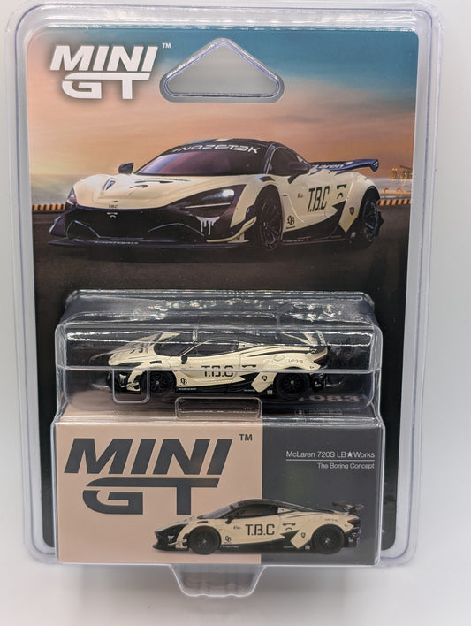 Mini GT McLaren 720S Liberty Walk The Boring Concept