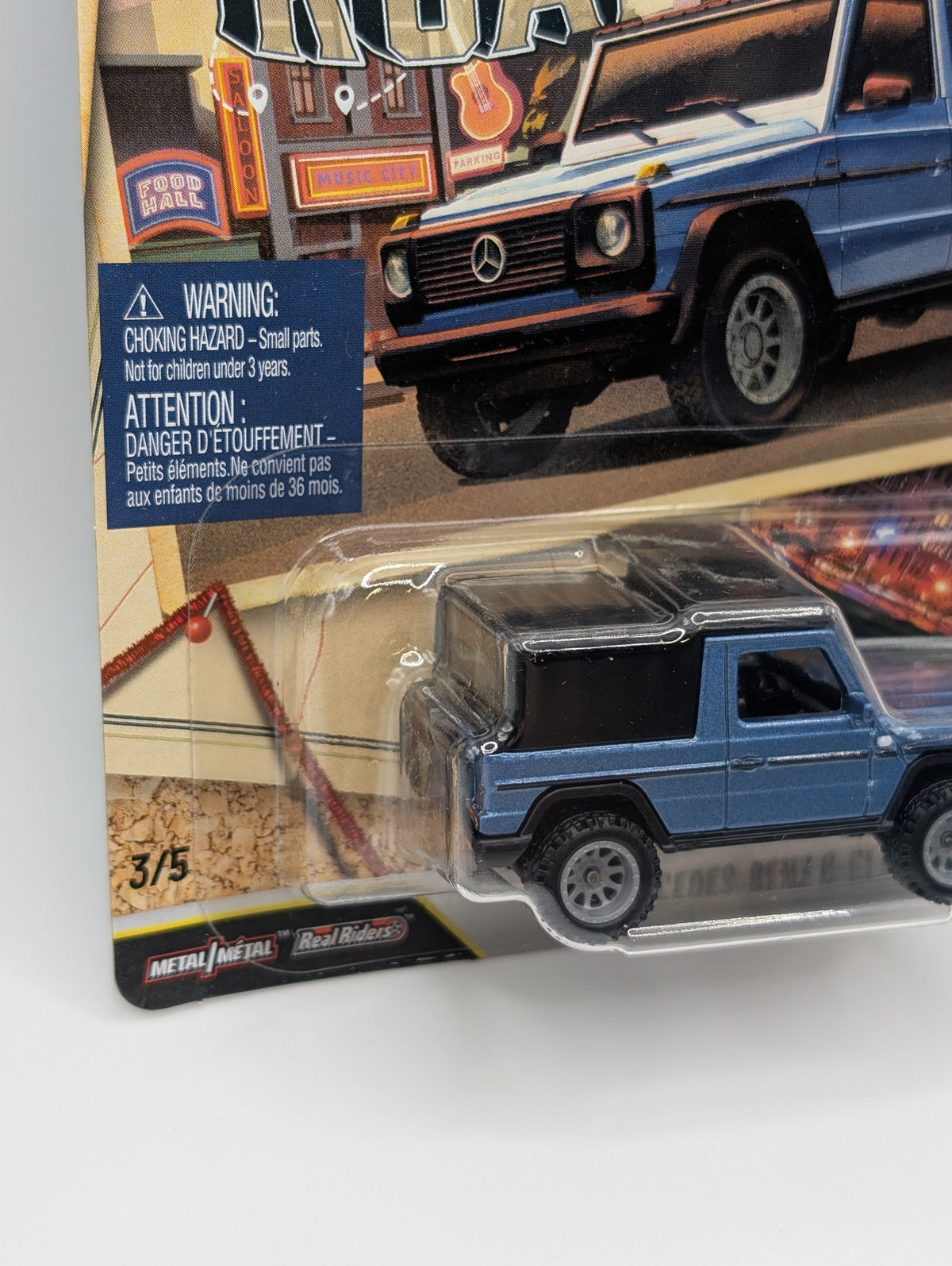 Hot Wheels Road Trip 1983 Mercedes Benz G Class