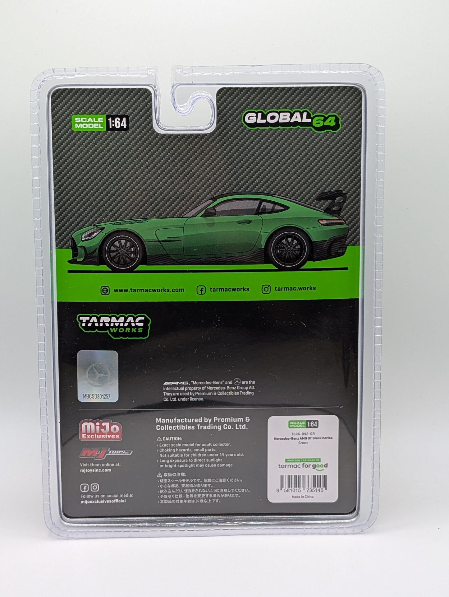 Tarmac Mercedes Benz AMG GT Black Series