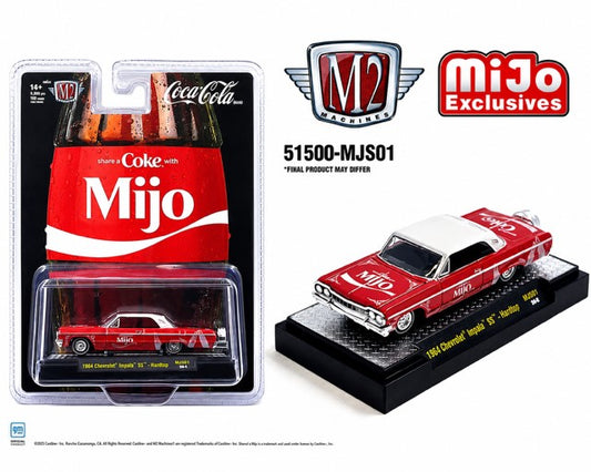 M2 Machines 1964 Chevy Impala SS Hardtop Coca Cola Lowrider