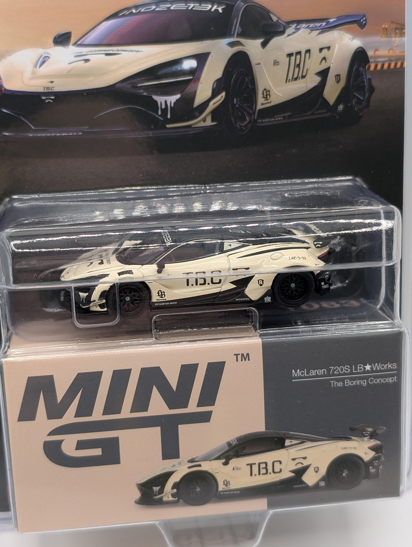 Mini GT McLaren 720S Liberty Walk The Boring Concept